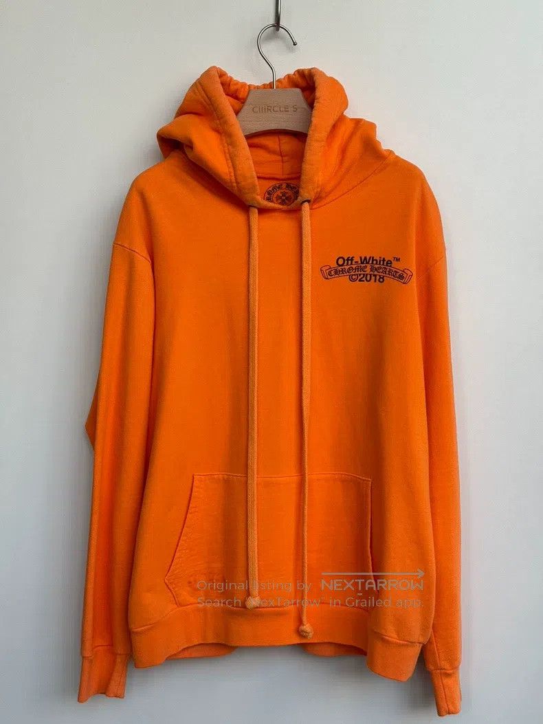 Chrome Hearts CHROME HEARTS Size XL Hooded sweater orange Size US XL / EU 56 / 4 - 1 Thumbnail