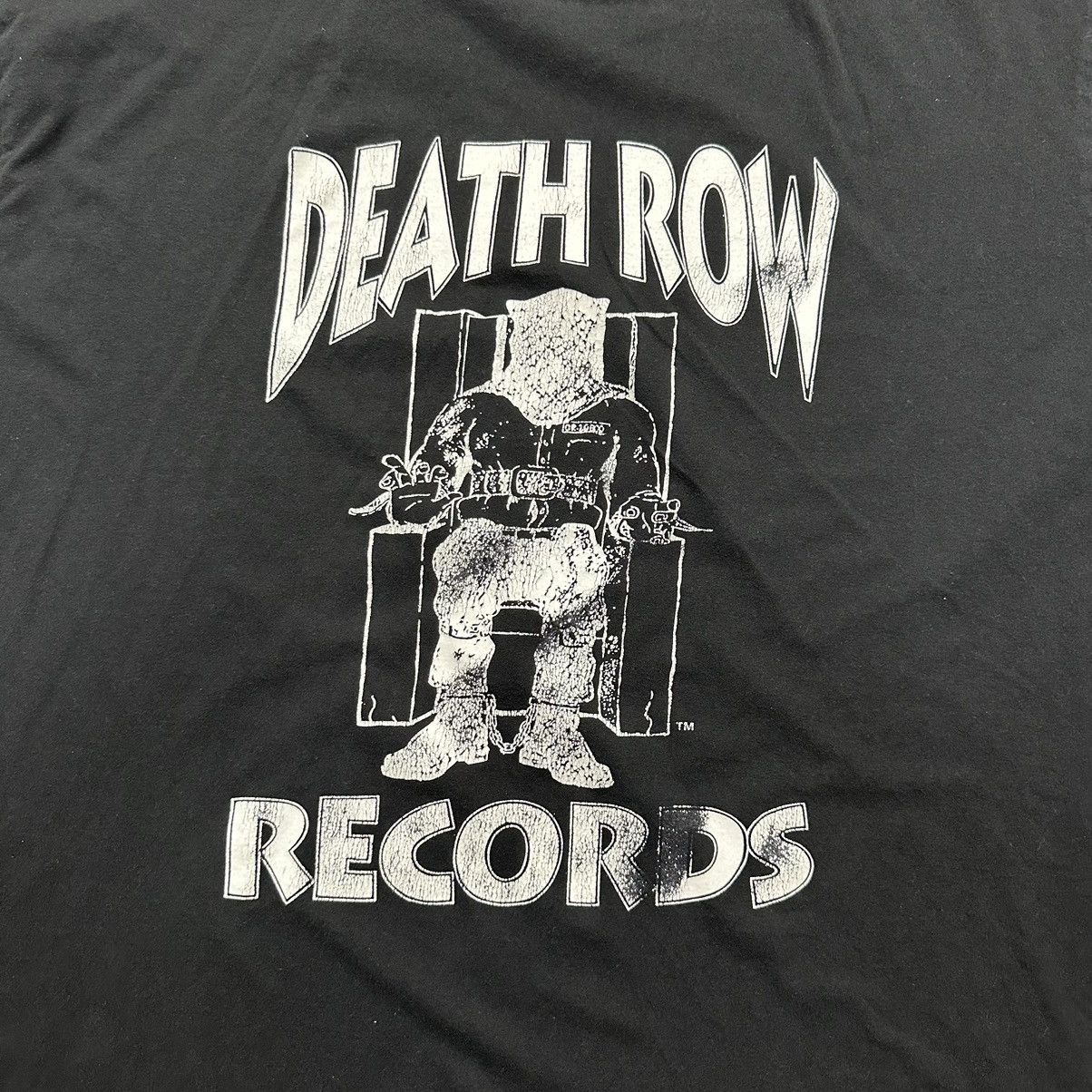 Boohoo × Death Row Records Black Death Row Tee Size US XL / EU 56 / 4 - 8 Thumbnail