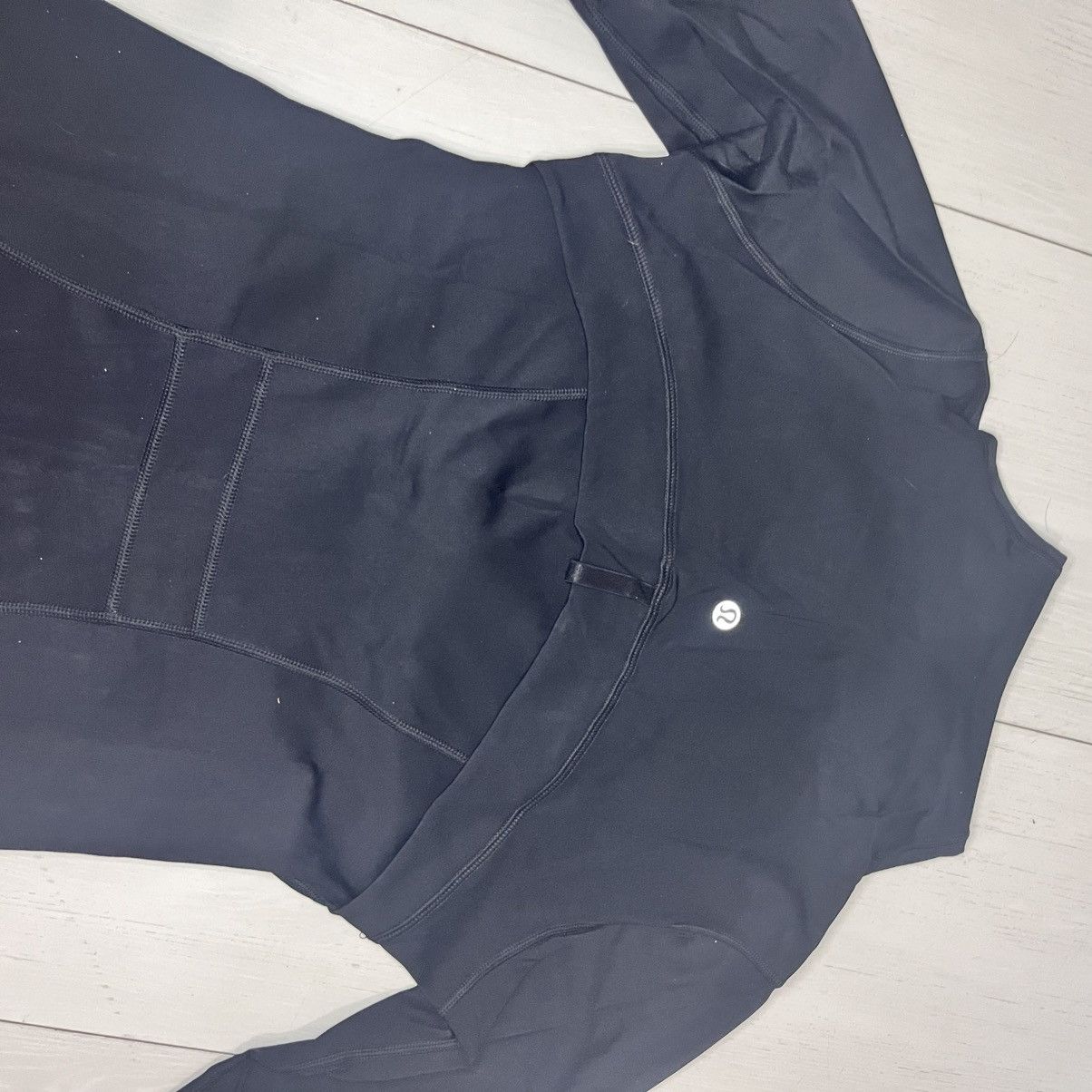 Lululemon Deep Coal Lululemon Define Jacket and Flare Leggings Set Size 27" / US 4 / IT 40 - 5 Thumbnail