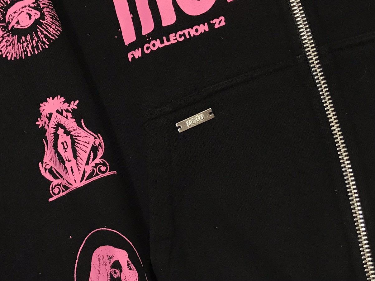Peso Peso Monument Zip Hoodie Oversized Men's L Black Size US L / EU 52-54 / 3 - 7 Thumbnail
