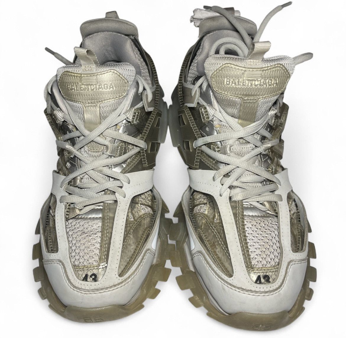 Balenciaga Balenciaga track light grey eu size 43 Size US 10 / EU 43 - 8 Thumbnail