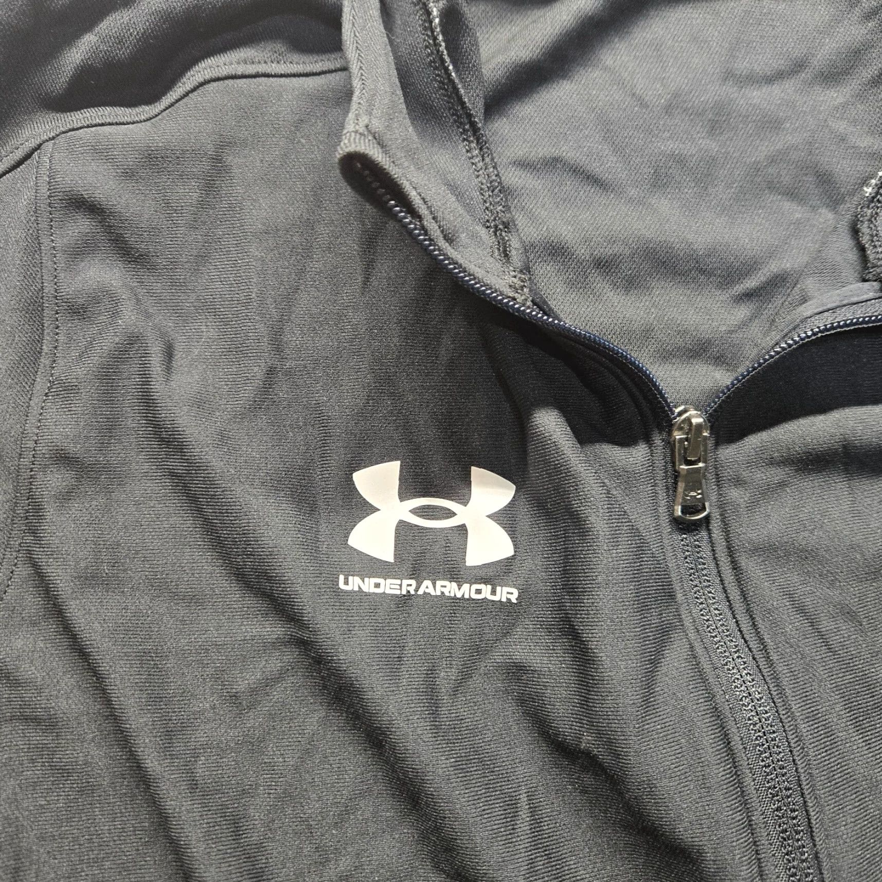 Under Armour Under Armour Sweater Striped Fitted Pullover Lightweight 1/2 Zip Adult Women S Small Gray Size S / US 4 / IT 40 - 2 Thumbnail