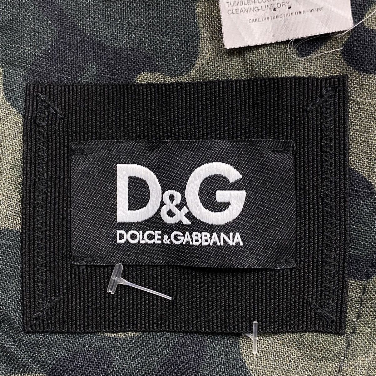 Dolce & Gabbana 2 Button Giacca Camouflage Blazer Size 44S - 4 Thumbnail