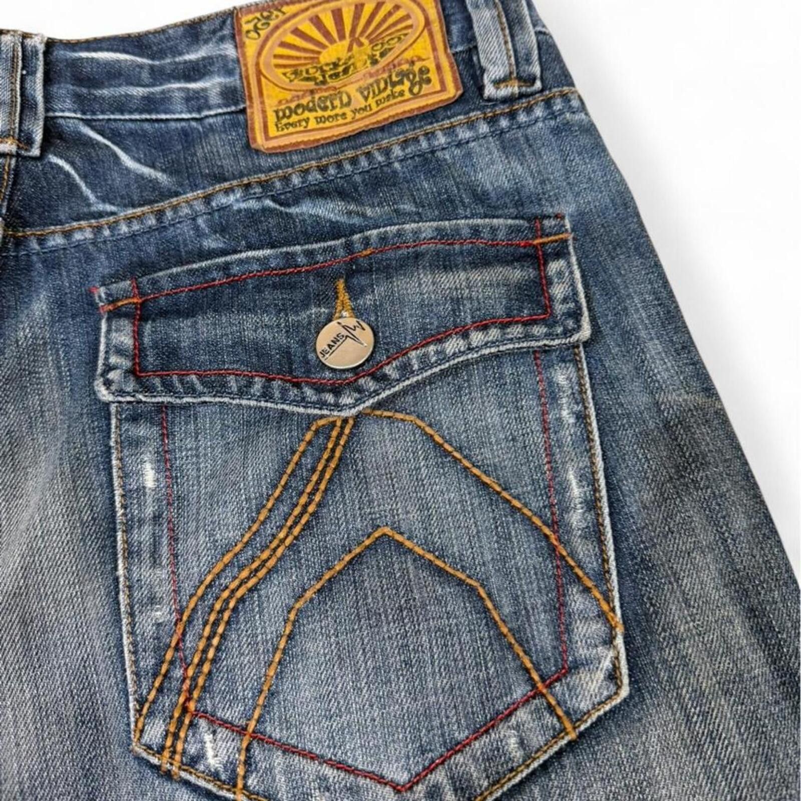 True Religion Vintage Buckaroo straight fit denim jeans Size US 32 / EU 48 - 4 Thumbnail