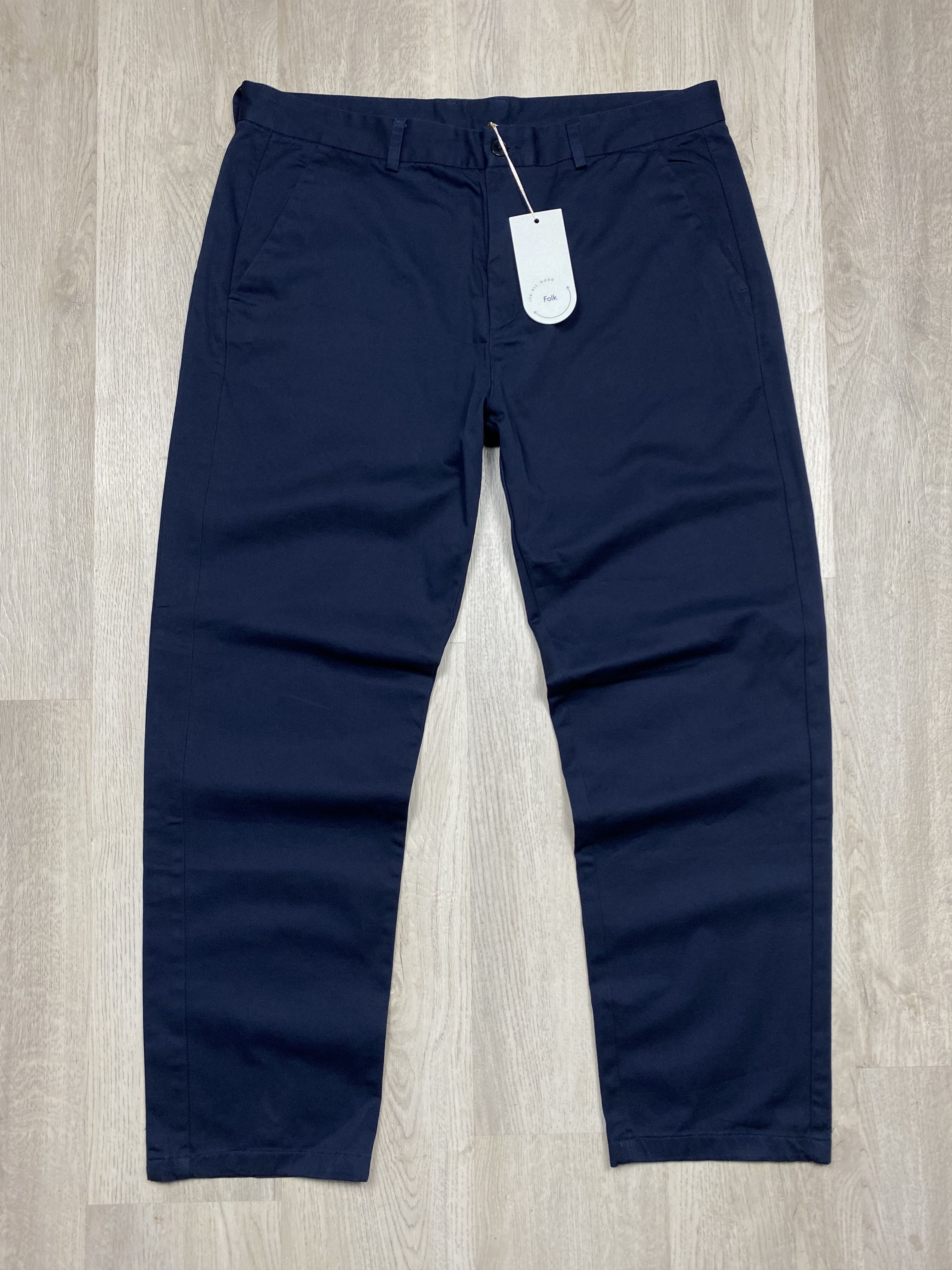 Folk NEW Folk Mens Chino Pants Size US 38 / EU 54 - 1 Thumbnail