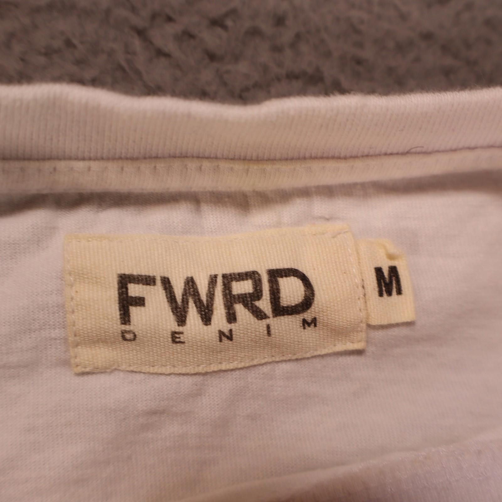 Other FWRD Denim Co. "Sneaker Head" white shirt men medium skate Size US M / EU 48-50 / 2 - 3 Thumbnail