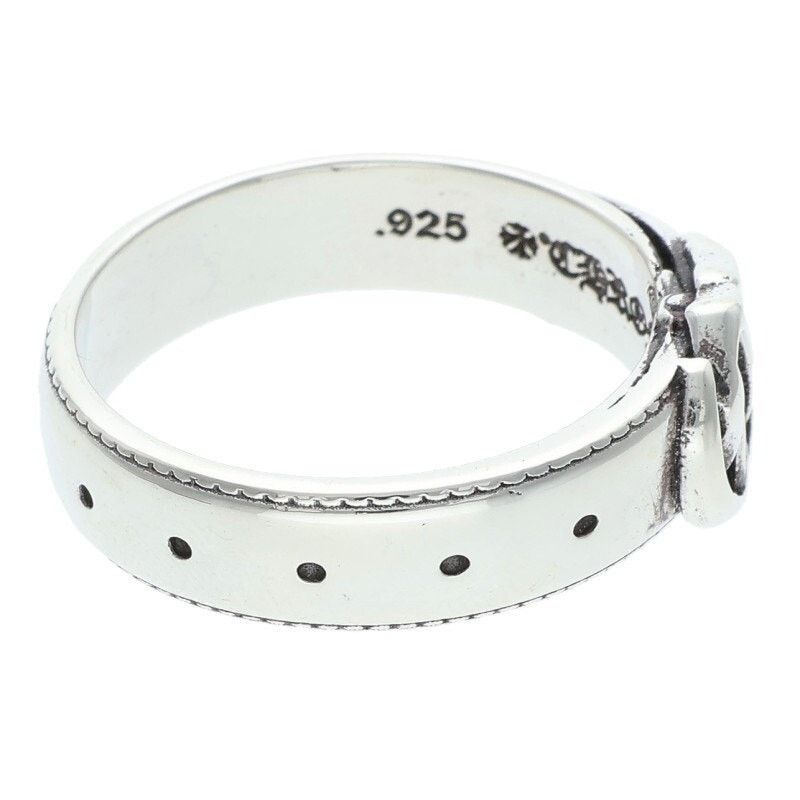 Chrome Hearts Chrome Hearts No. 21 Belted CH Logo Silver Ring Size ONE SIZE - 5 Thumbnail
