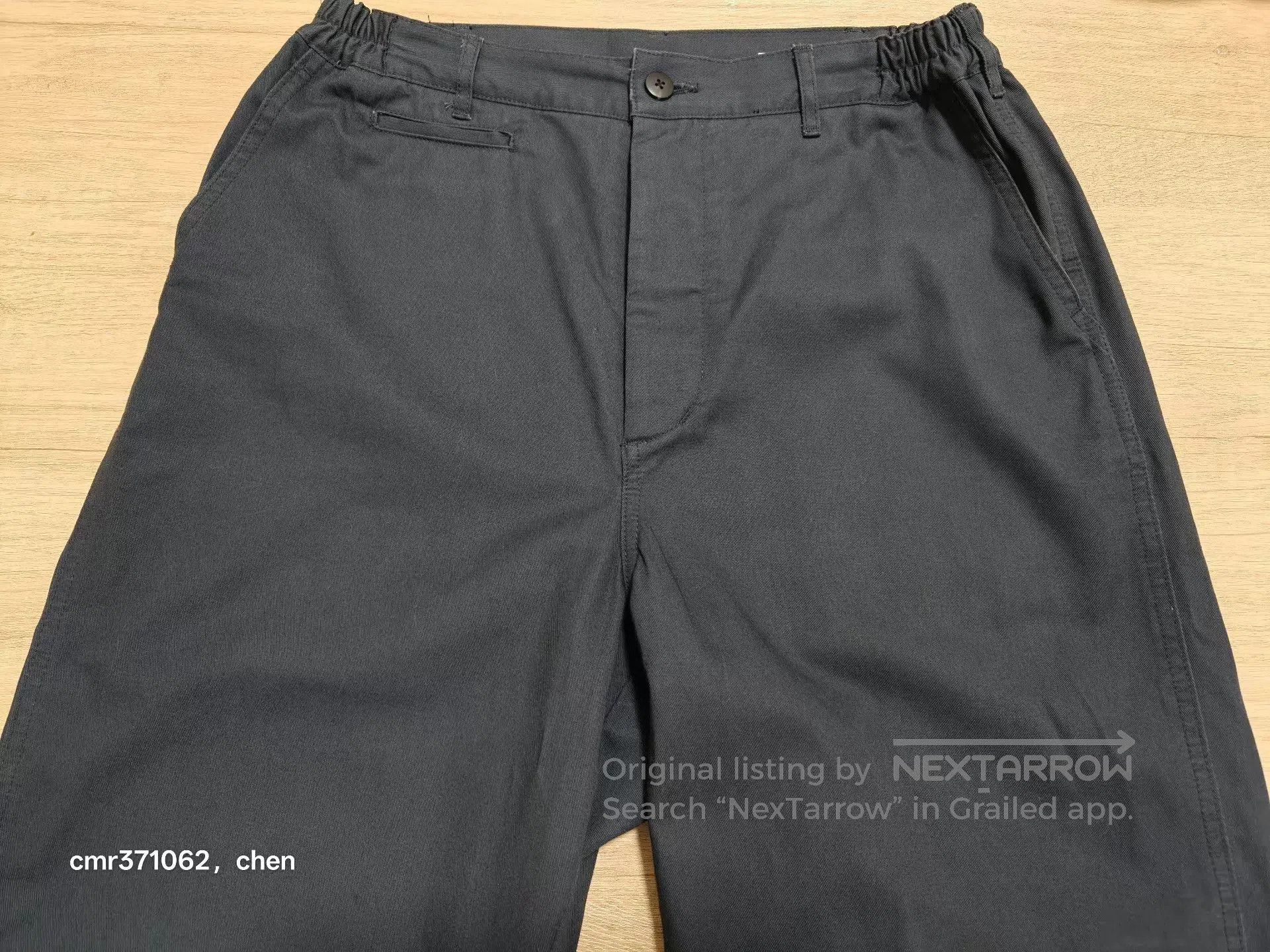 Visvim Blue Casual Pants with Cuffed Ankles . Size US 30 / EU 46 - 2 Thumbnail