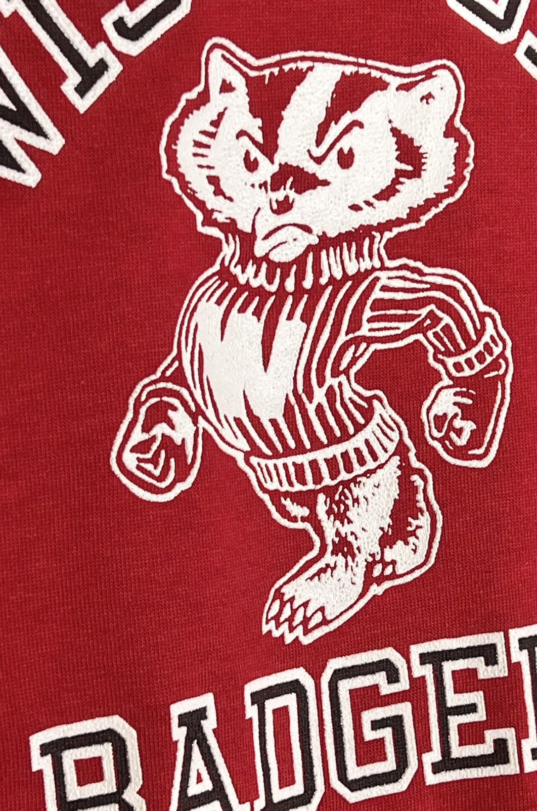 Vintage 80s Vintage Wisconsin University Badgers Sweatshirt Size US M / EU 48-50 / 2 - 5 Thumbnail