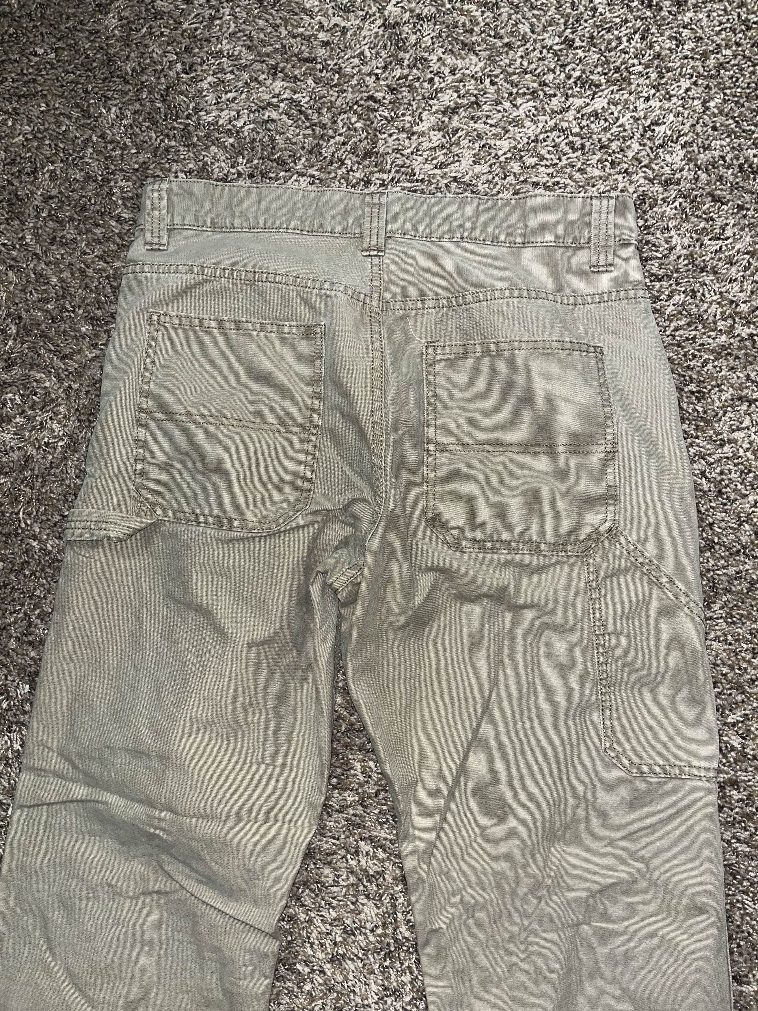 Carhartt Vintage 00s Blue Mountain Carpenter Khaki Pants Size US 32 / EU 48 - 6 Thumbnail
