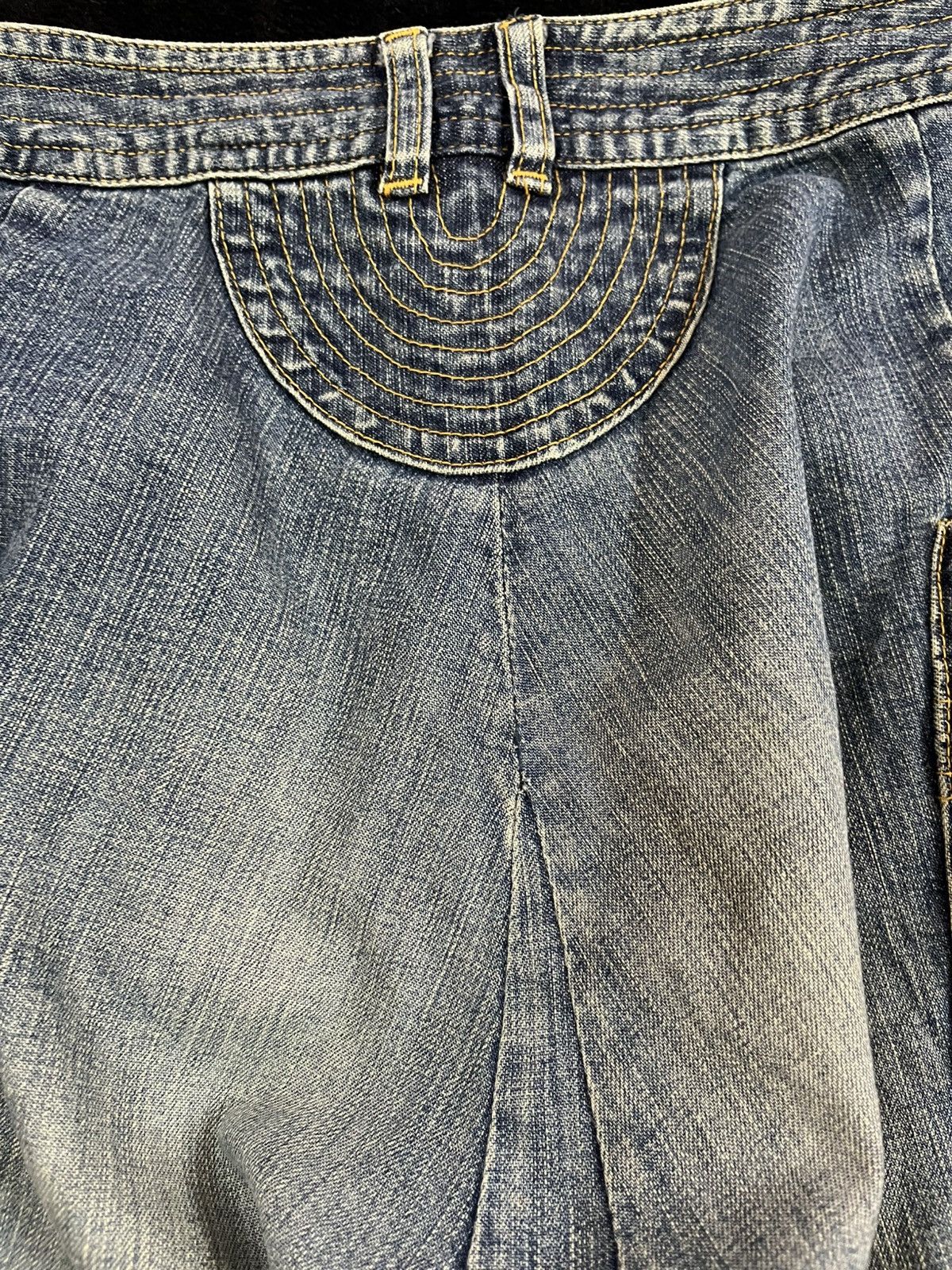 If Six Was Nine × Issey Miyake × Tsumori Chisato Vintage Tsumori Chisato Issey Miyake Cargo Hybrid Denim Size US 28 / EU 44 - 14 Thumbnail