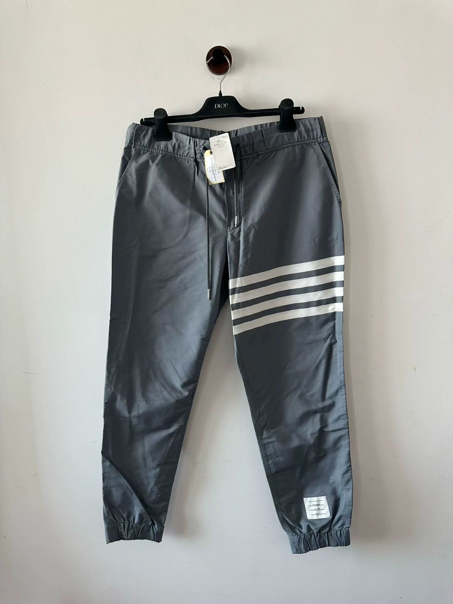 Thom Browne Thom Browne Nylon Track Pants Size 4 New w/ Tags Size US 34 / EU 50 - 1 Thumbnail