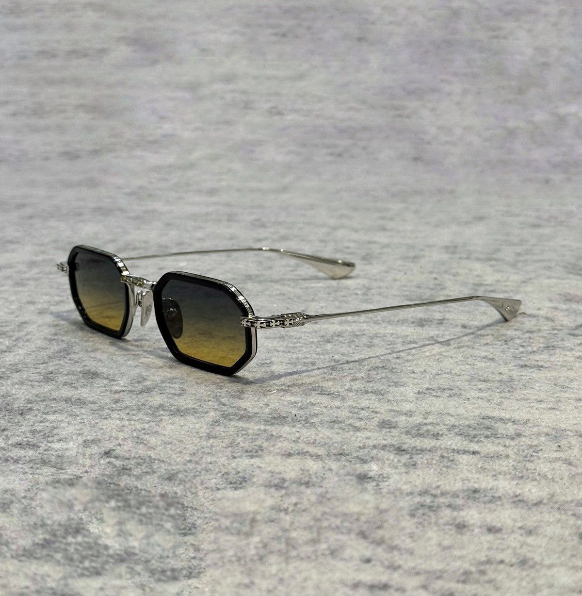 Chrome Hearts CHROME HEARTS STYLIDA BLACK/SHINY SILVER-SUN Size ONE SIZE - 1 Thumbnail