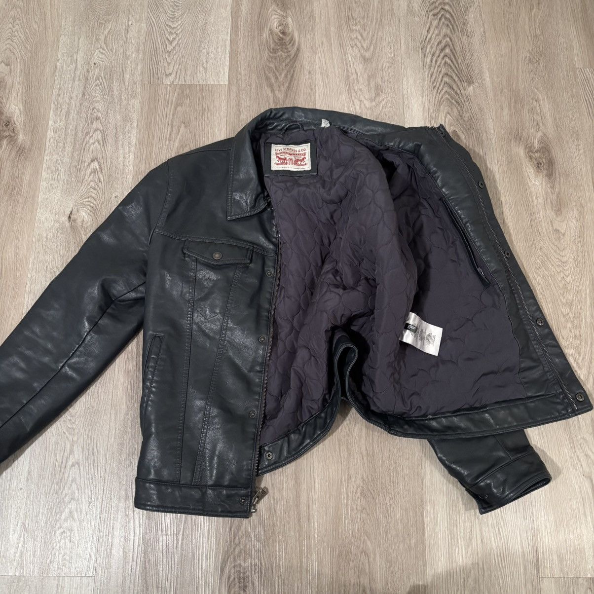 Levi's Levi Heavy leather jacket Size US XL / EU 56 / 4 - 1 Thumbnail