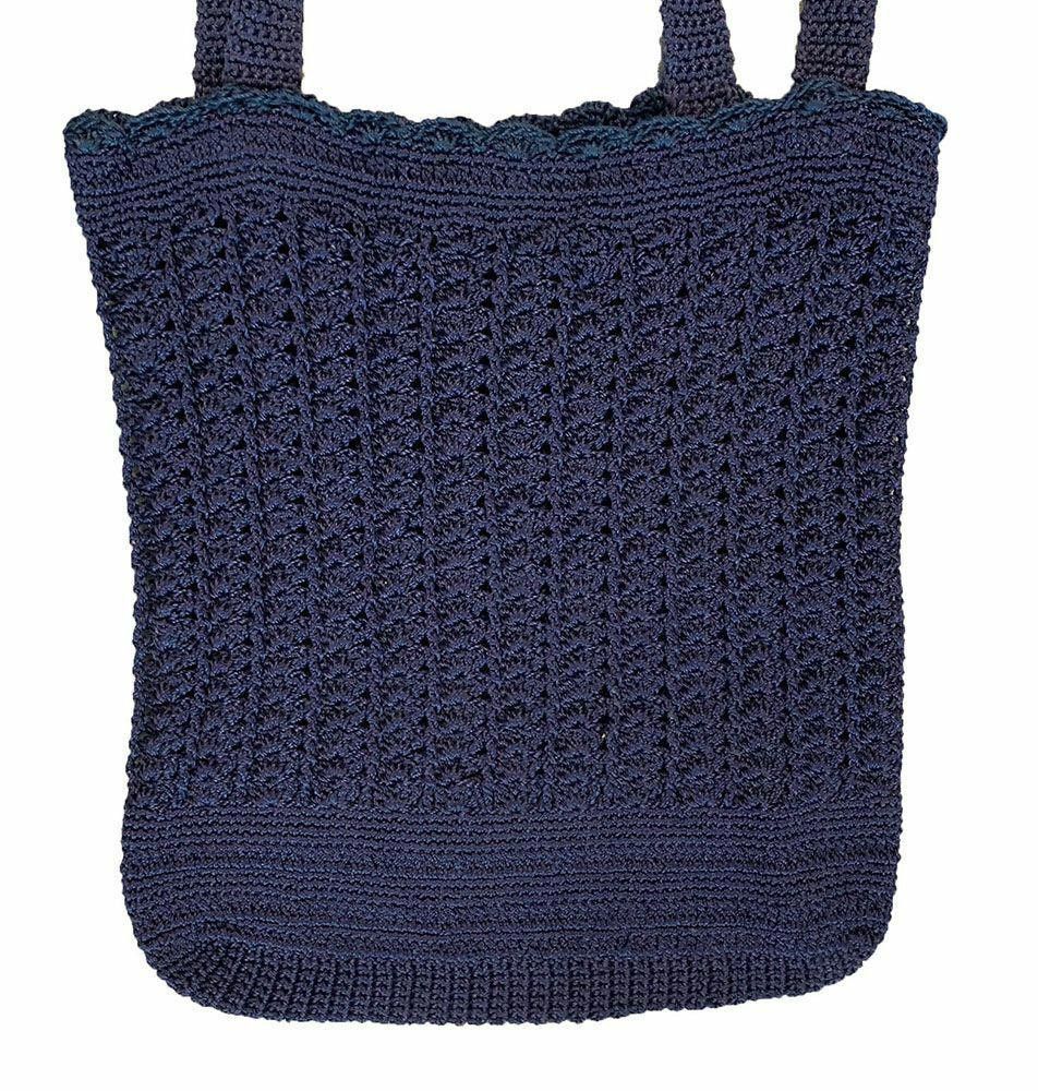 Designer New Blue Marine Hand Made Bag Size ONE SIZE - 2 Thumbnail
