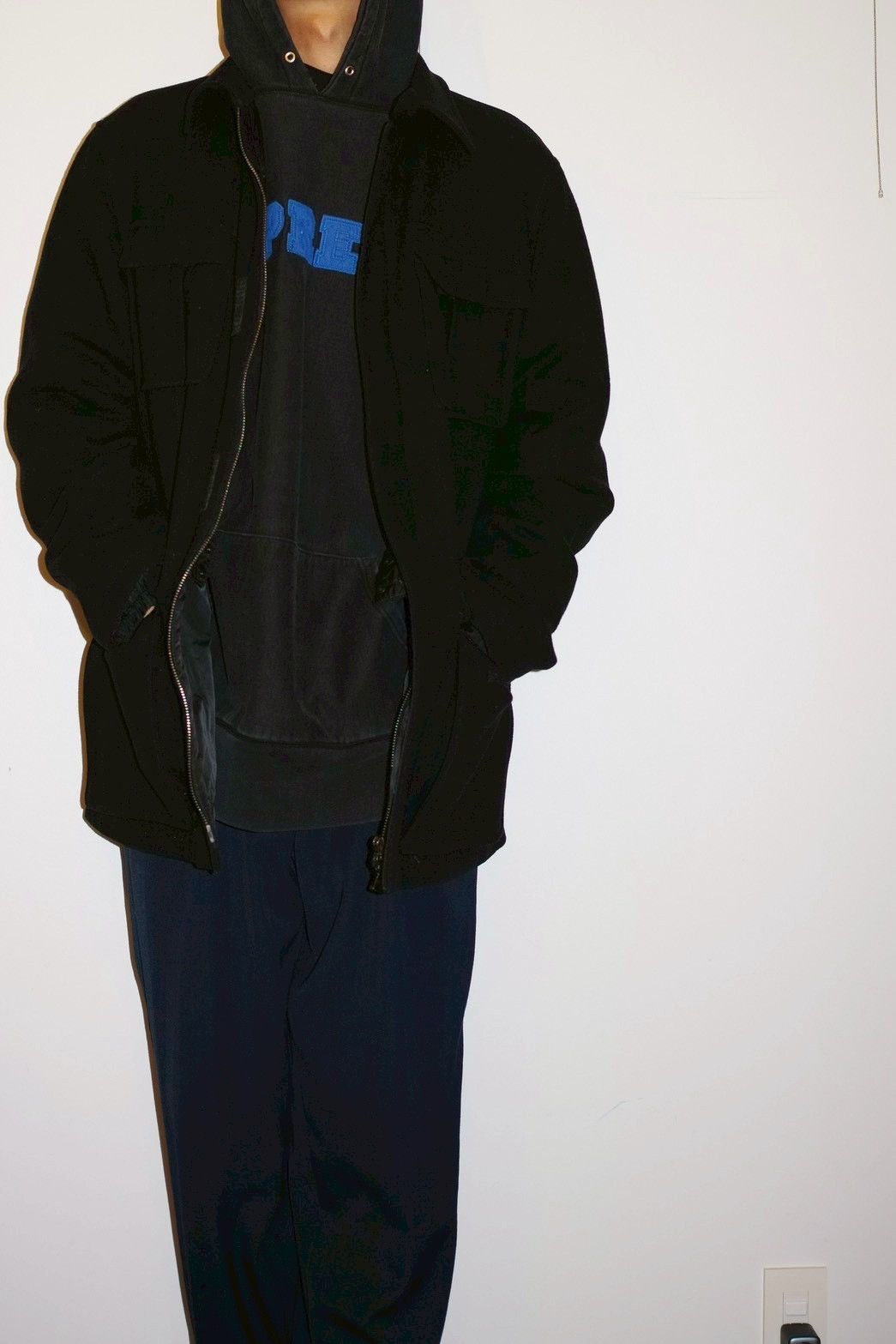 Prada Prada Virgin Wool Fatigue Jacket Minimal Size XXL Size US XXL / EU 58 / 5 - 1 Thumbnail