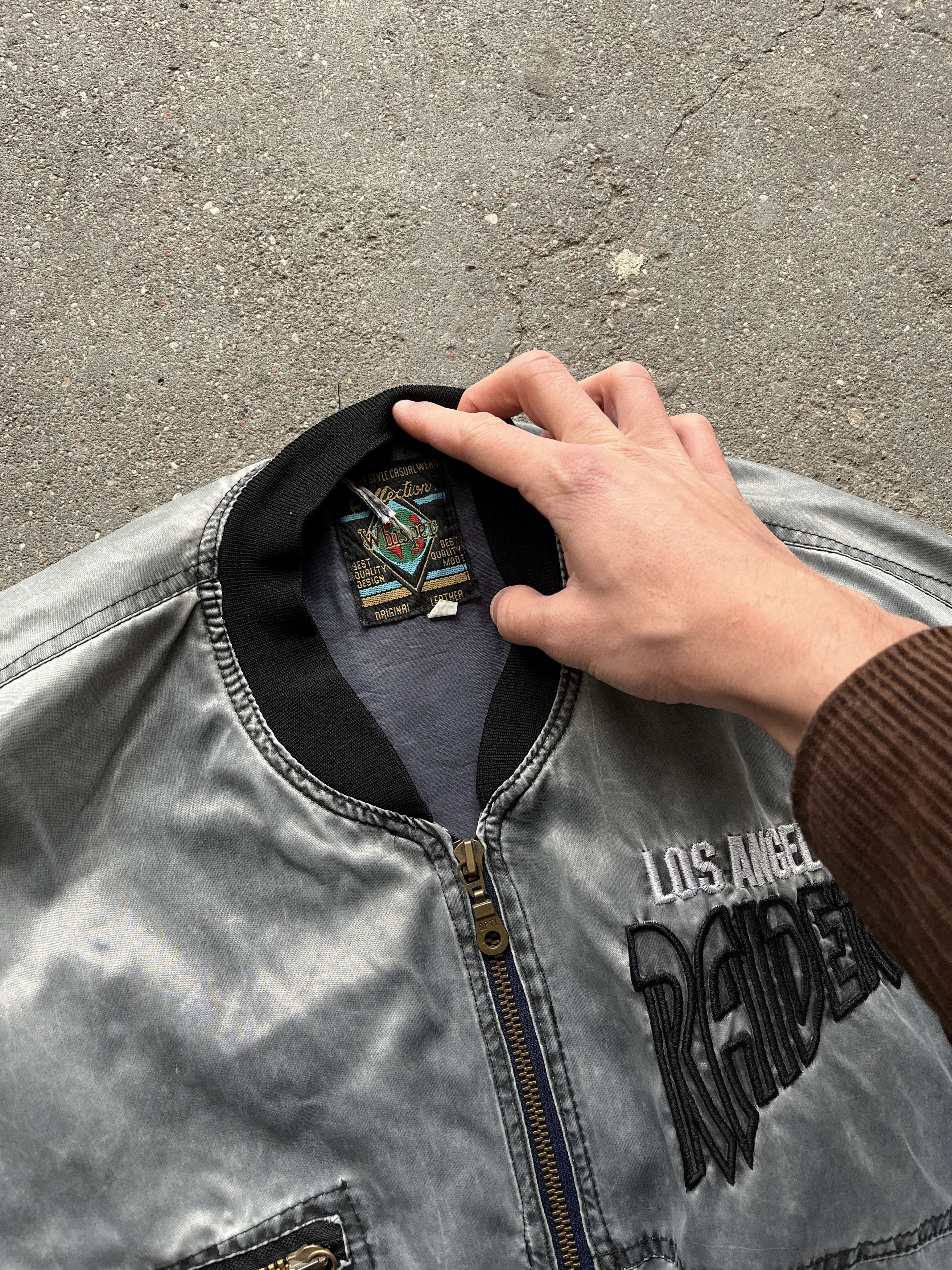 Other Los Angeles Raiders 90s silver NFL bomber jacket Size US XXL / EU 58 / 5 - 3 Thumbnail