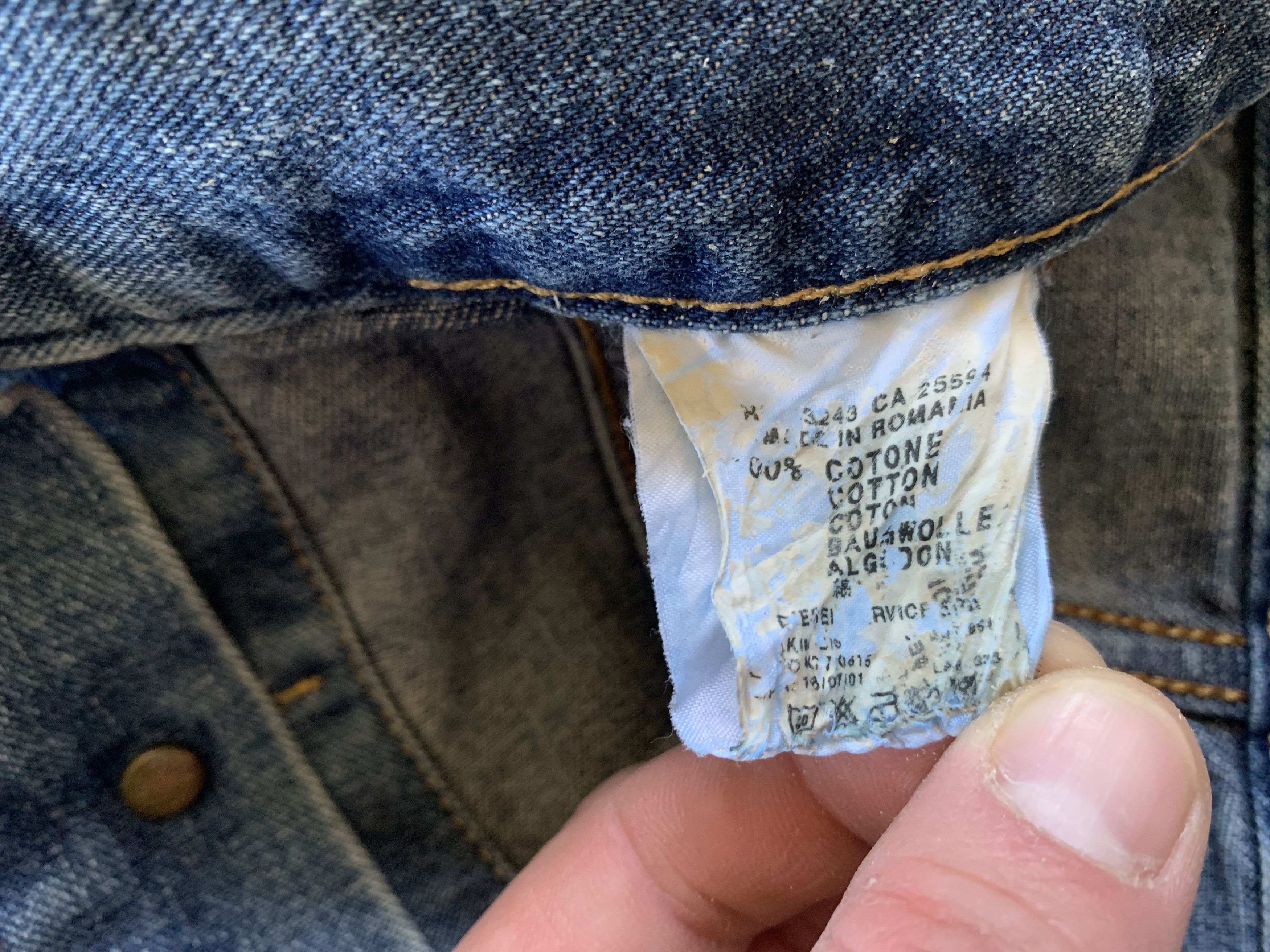 Diesel Diesel Kids Vintage Blue Denim Jacket Size XXS / US 00 / IT 34 - 10 Thumbnail