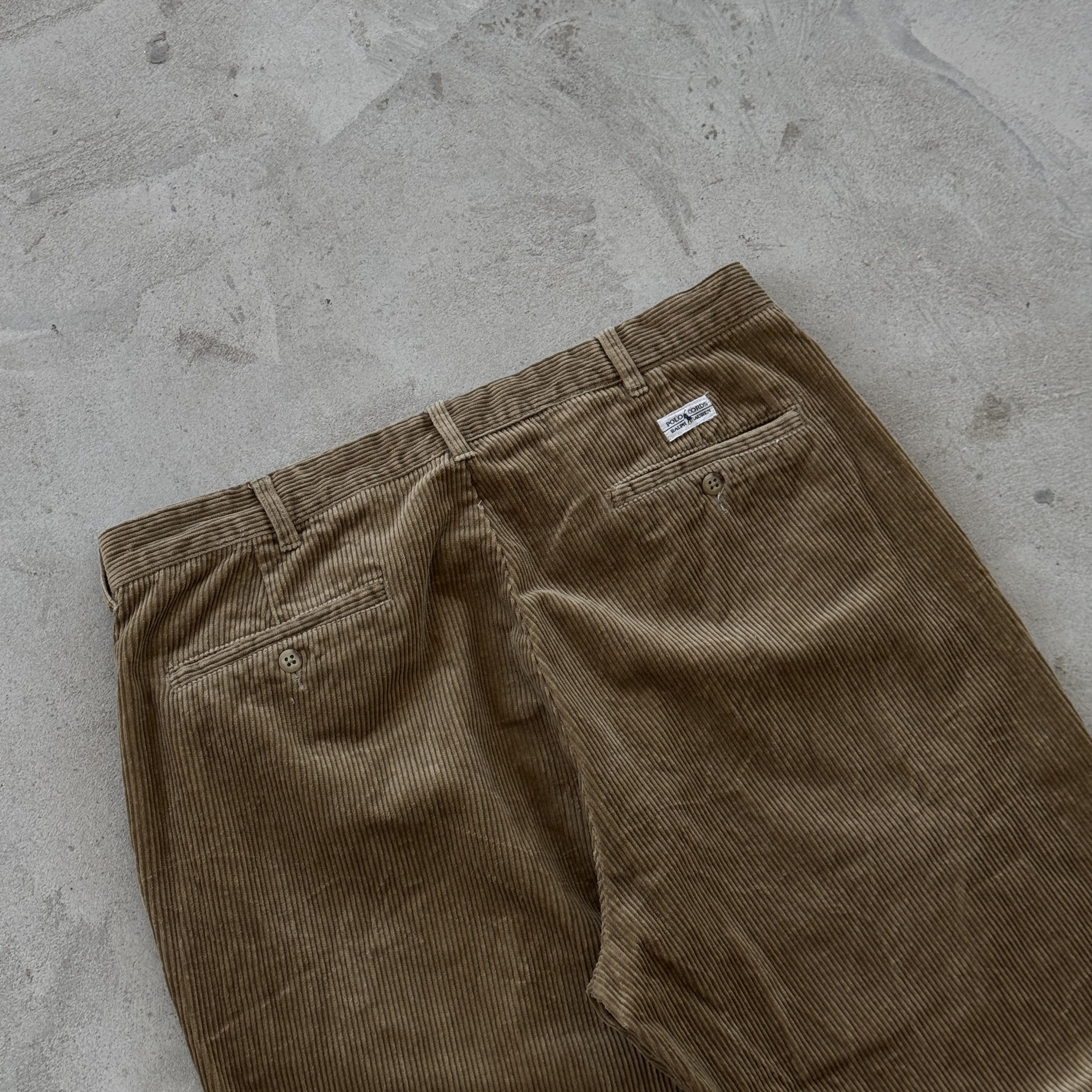 Polo Ralph Lauren Polo Ralph Lauren Keating Corduroy Pants Trousers 36x30 Size US 36 / EU 52 - 4 Thumbnail