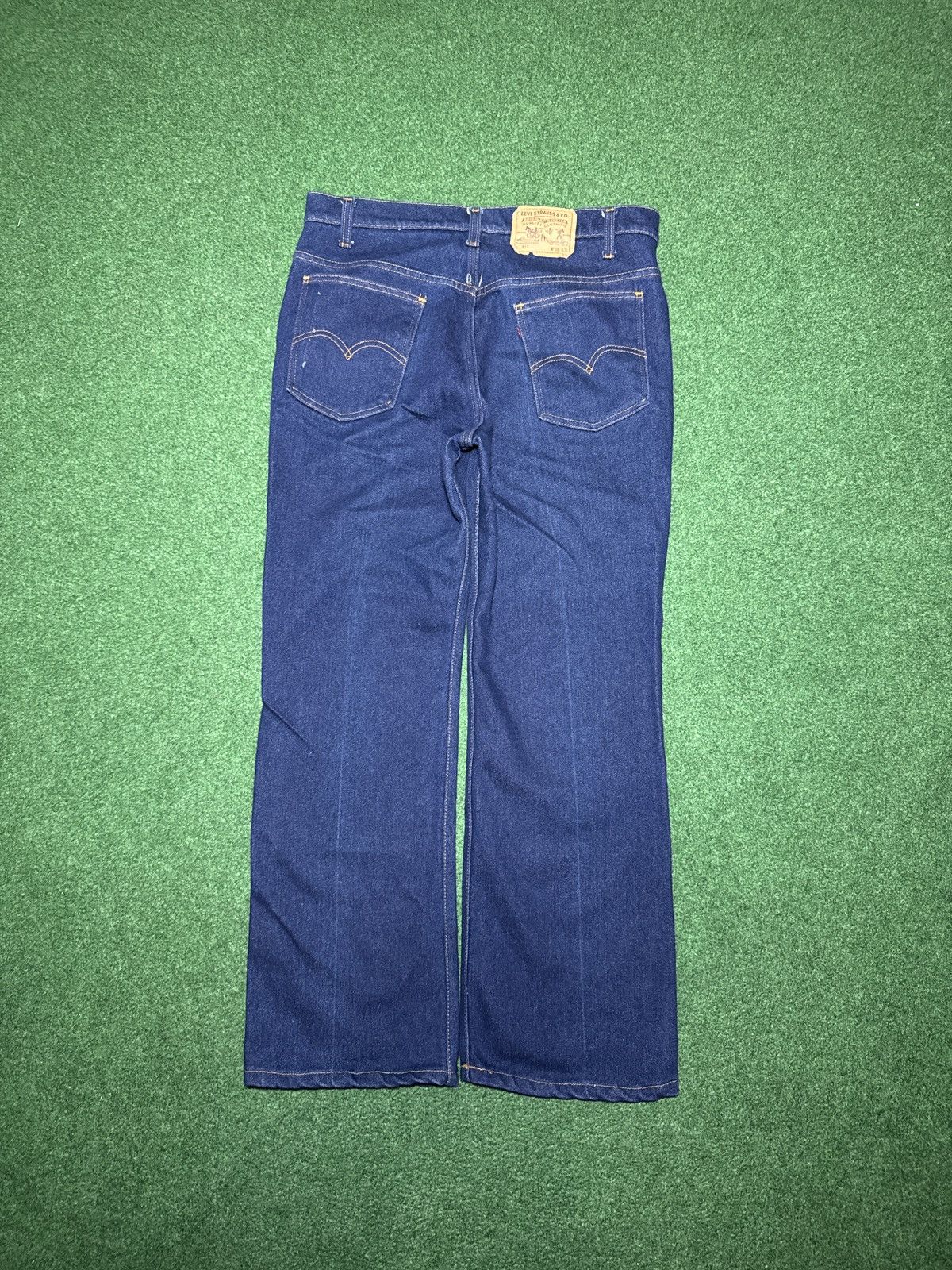 Levi's Vintage Clothing Vintage 70s Levi’s 517 Bootcut Flare 36x30 USA Made Jeans Size US 36 / EU 52 - 1 Thumbnail