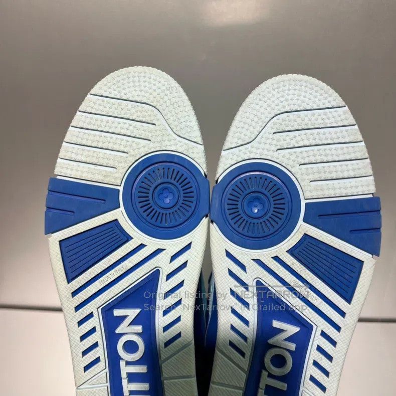Louis Vuitton Louis Vuitton Trainer Patchwork Blueboard Shoes Size US 8.5 / EU 41-42 - 9 Thumbnail