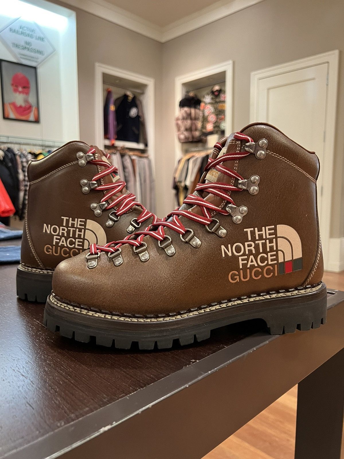 Gucci × The North Face Gucci x The North Face Boot Brown