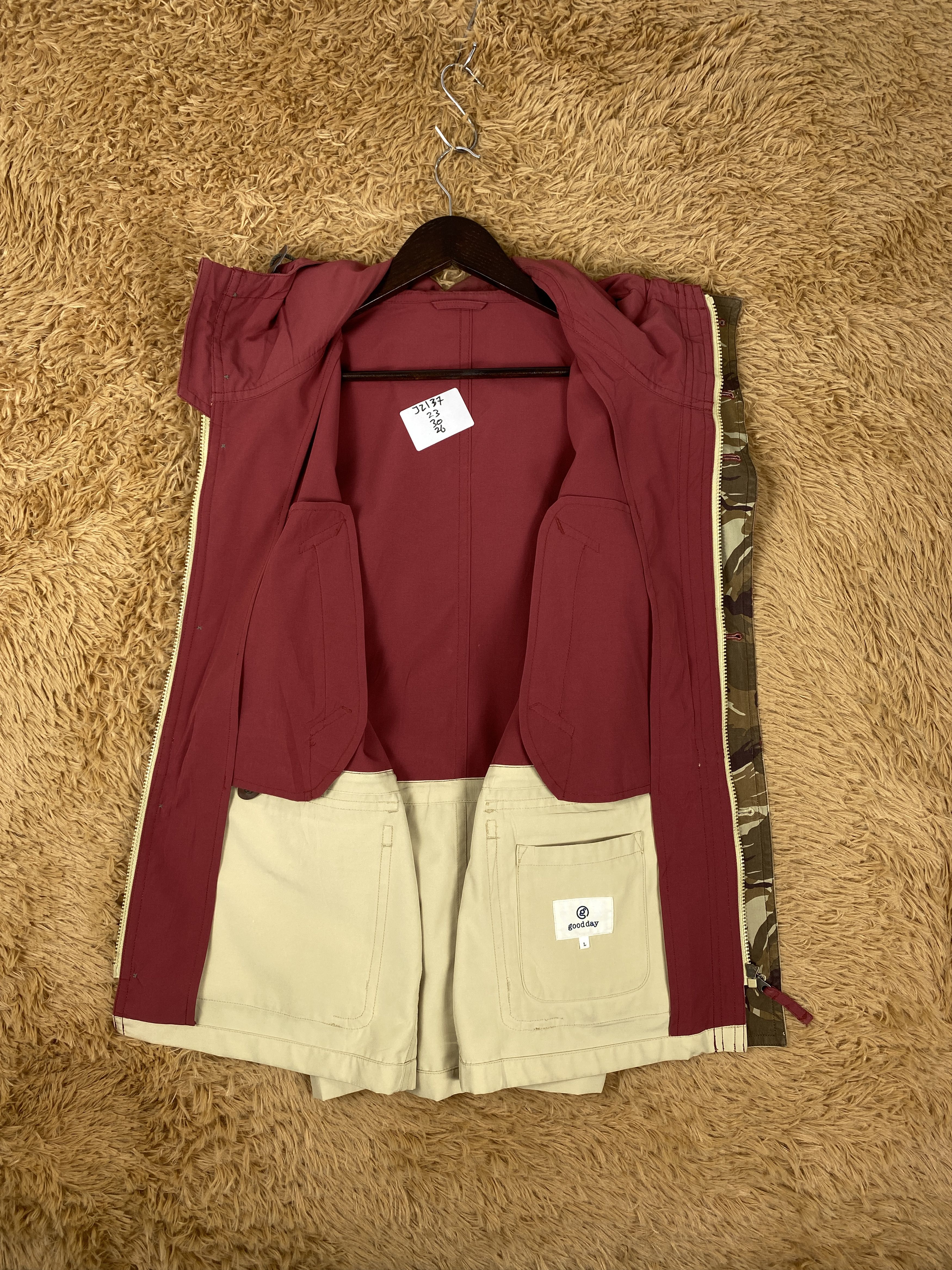 Japanese Brand Vintage Good Day Hoodie Utility Jacket J2137 Size US S / EU 44-46 / 1 - 6 Thumbnail