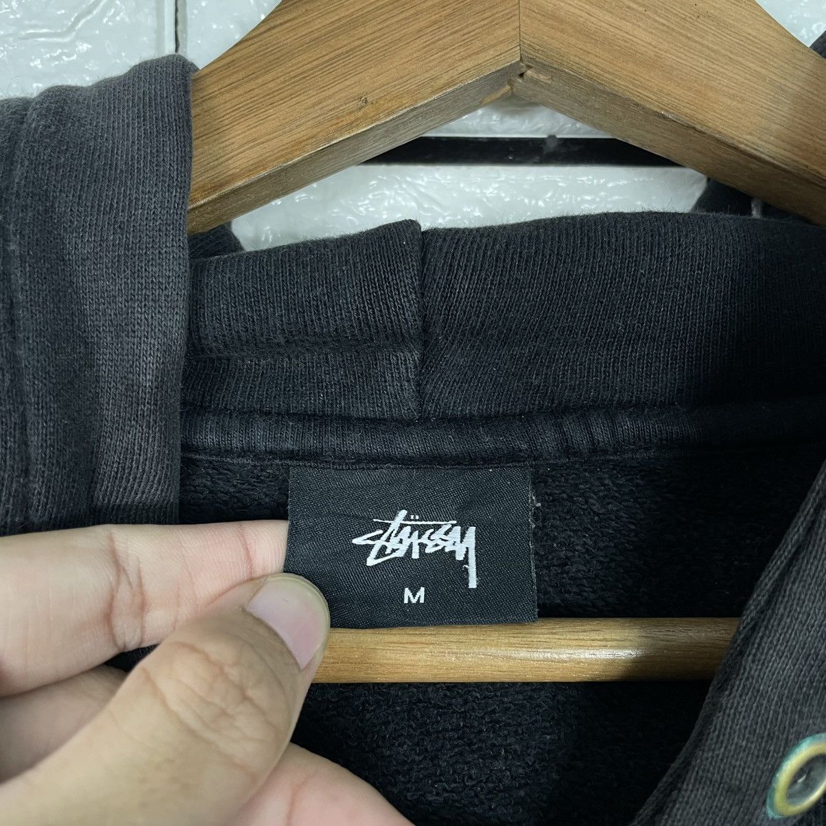 Stussy Stussy Big Logo Pullover Hoodie Size US M / EU 48-50 / 2 - 14 Thumbnail