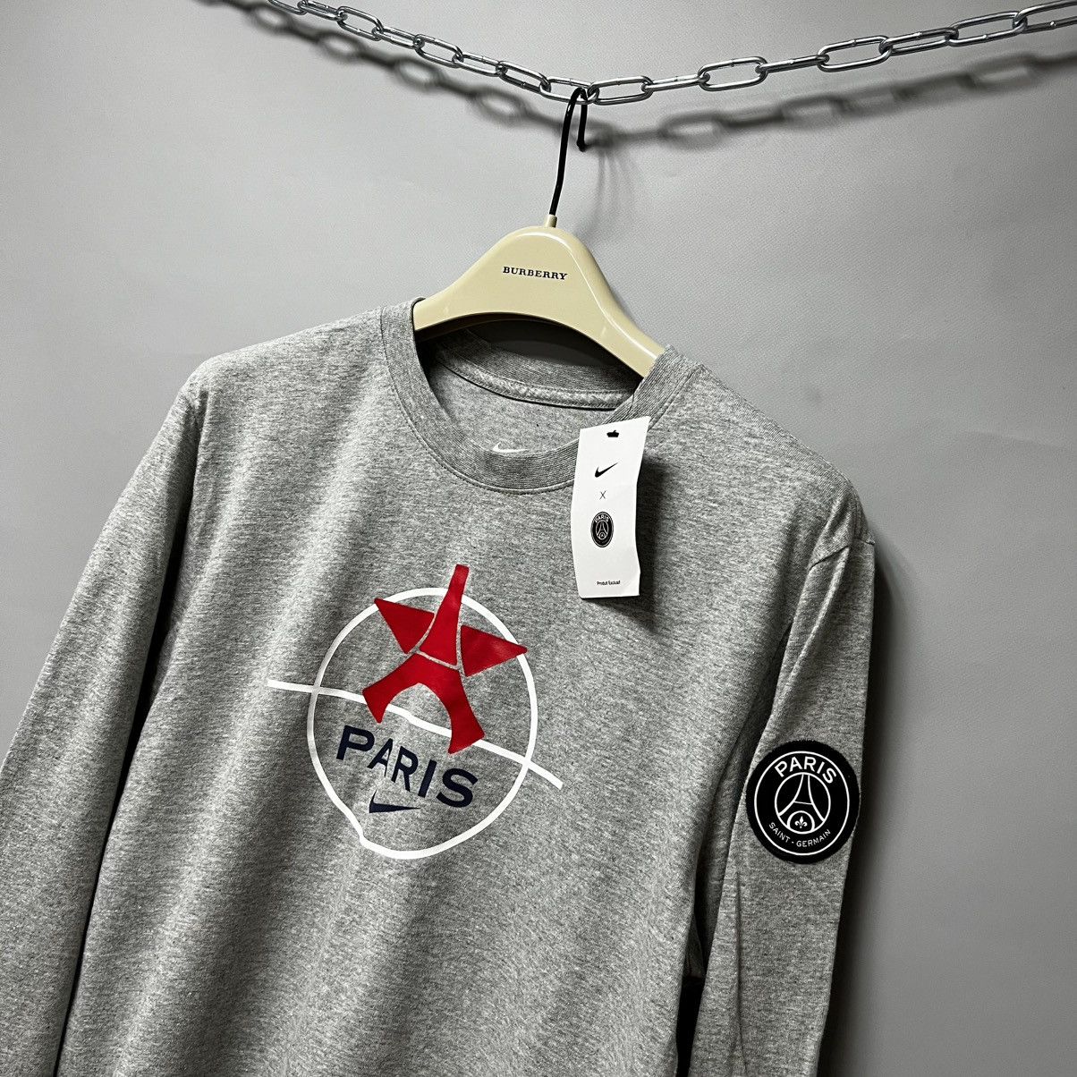 Nike Nike PSG Paris Saint Germain NEW Long Sleeve T Shirt soccer Size US S / EU 44-46 / 1 - 9 Thumbnail