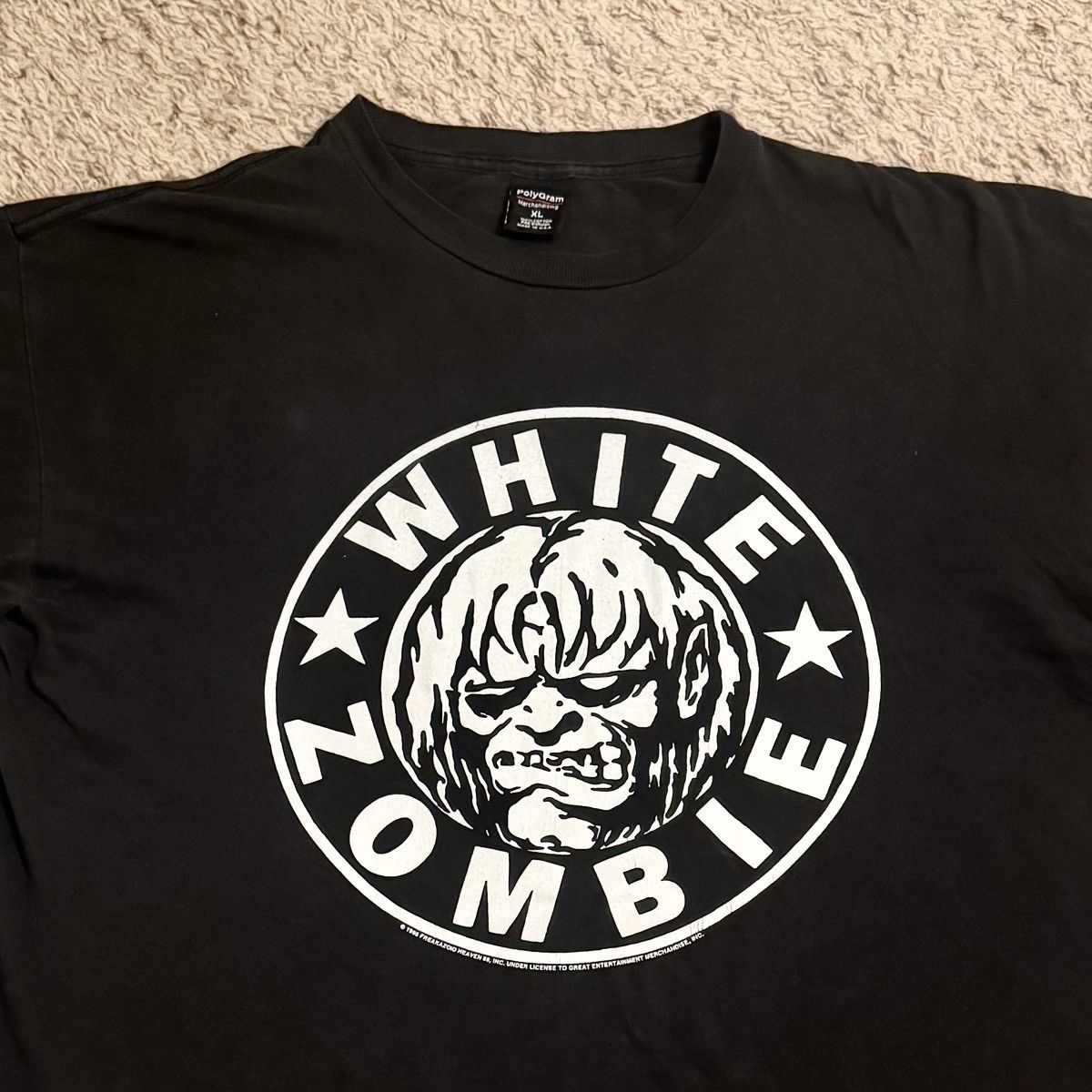 Vintage Vintage 1995 White Zombie Band Tee XL Size US XL / EU 56 / 4 - 4 Thumbnail