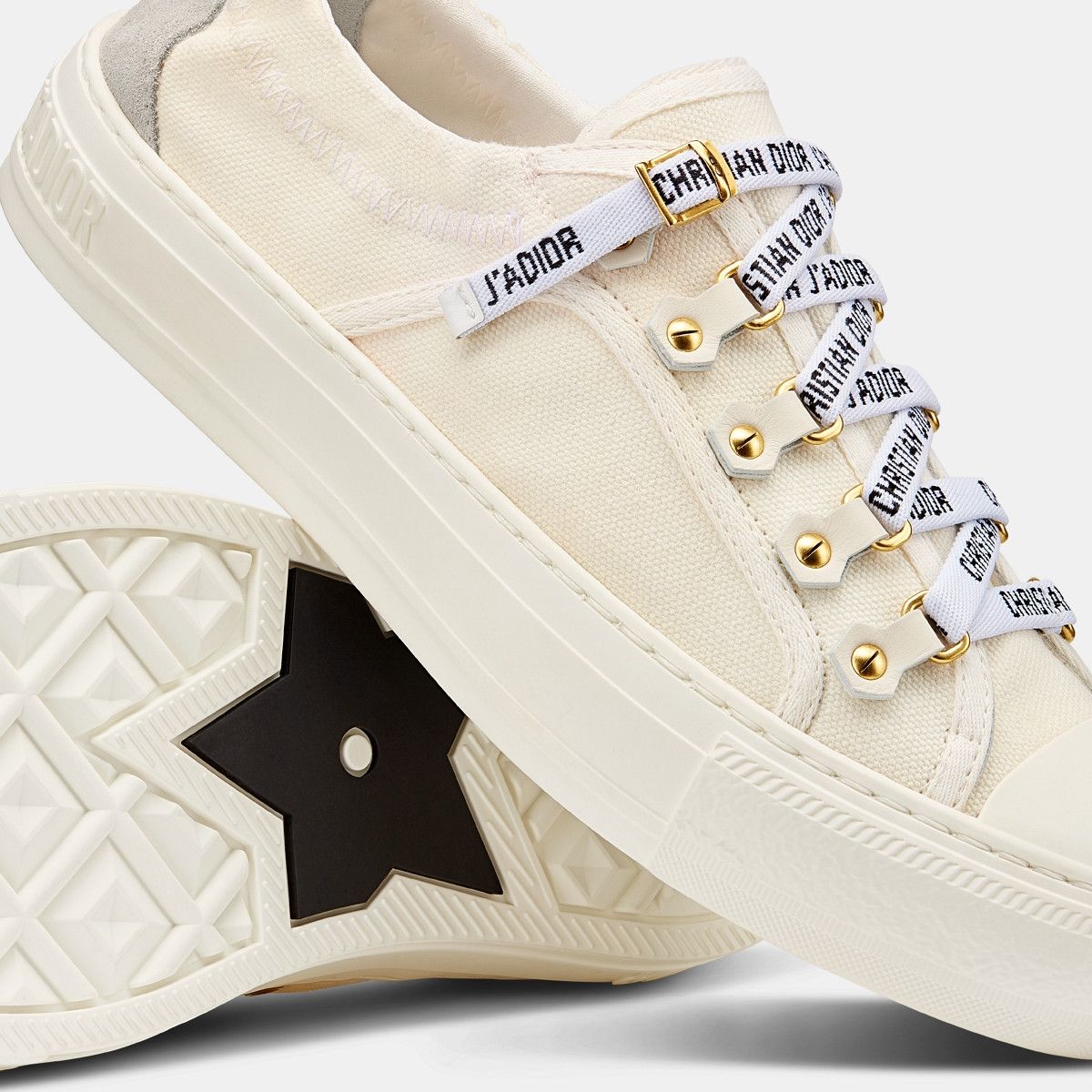 Dior o1w1db10326 Walkin Dior Sneaker in White Size US 8 / IT 38 - 4 Thumbnail