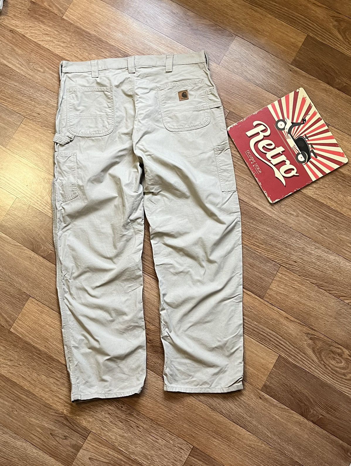 Carhartt Carhartt Men's Canvas Work Dungaree Pants Size US 40 / EU 56 - 1 Thumbnail
