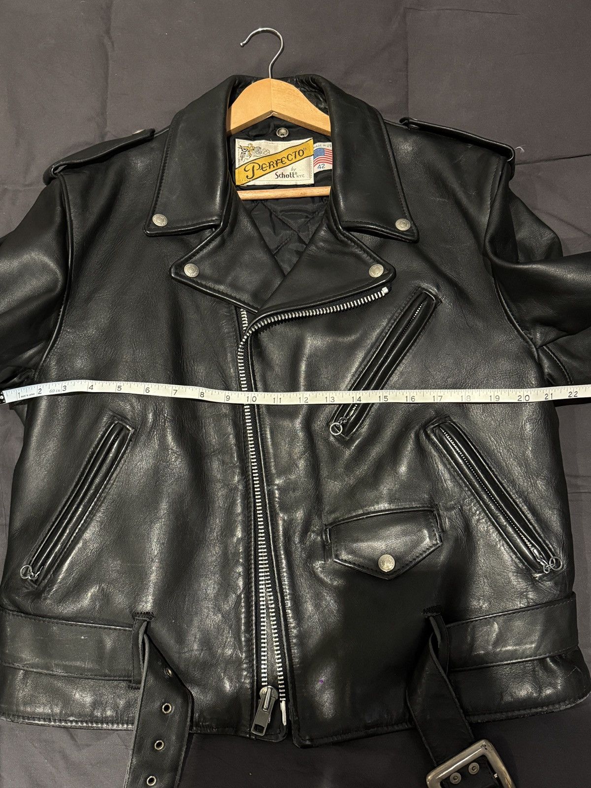 Schott Schott perfecto 618 Size US L / EU 52-54 / 3 - 7 Thumbnail
