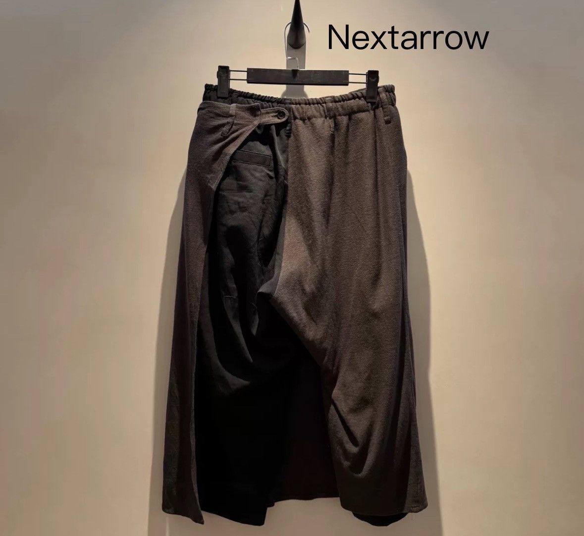 Yohji Yamamoto Yohji Yamamoto Yohji wool cotton skirt pants2412-Nextarrow Size US 32 / EU 48 - 2 Thumbnail