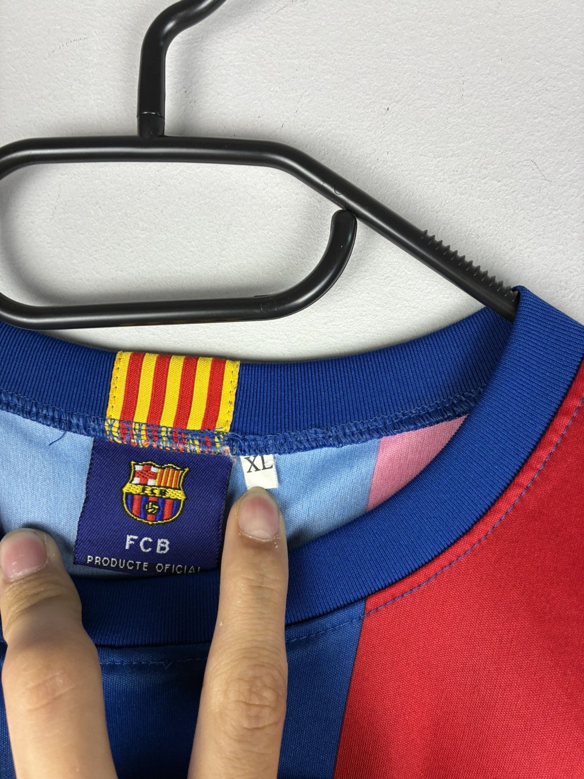 Vintage Fc Barcelona 2007/2008 home kit jersey #14 Henry Size US XL / EU 56 / 4 - 8 Thumbnail