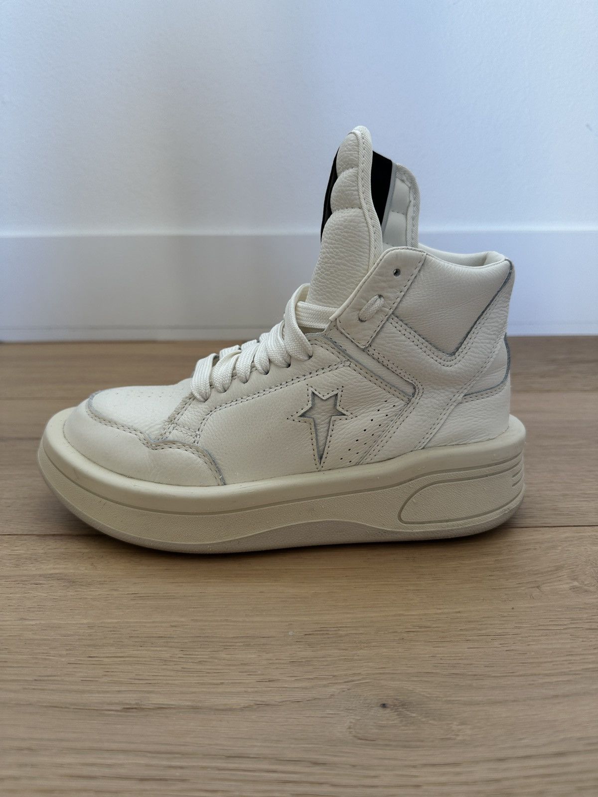 Converse × Rick Owens Drkshdw Rick Owens DRKSHDW x Converse TURBOWPN Platform Sneakers Size US 6 / EU 39 - 3 Thumbnail
