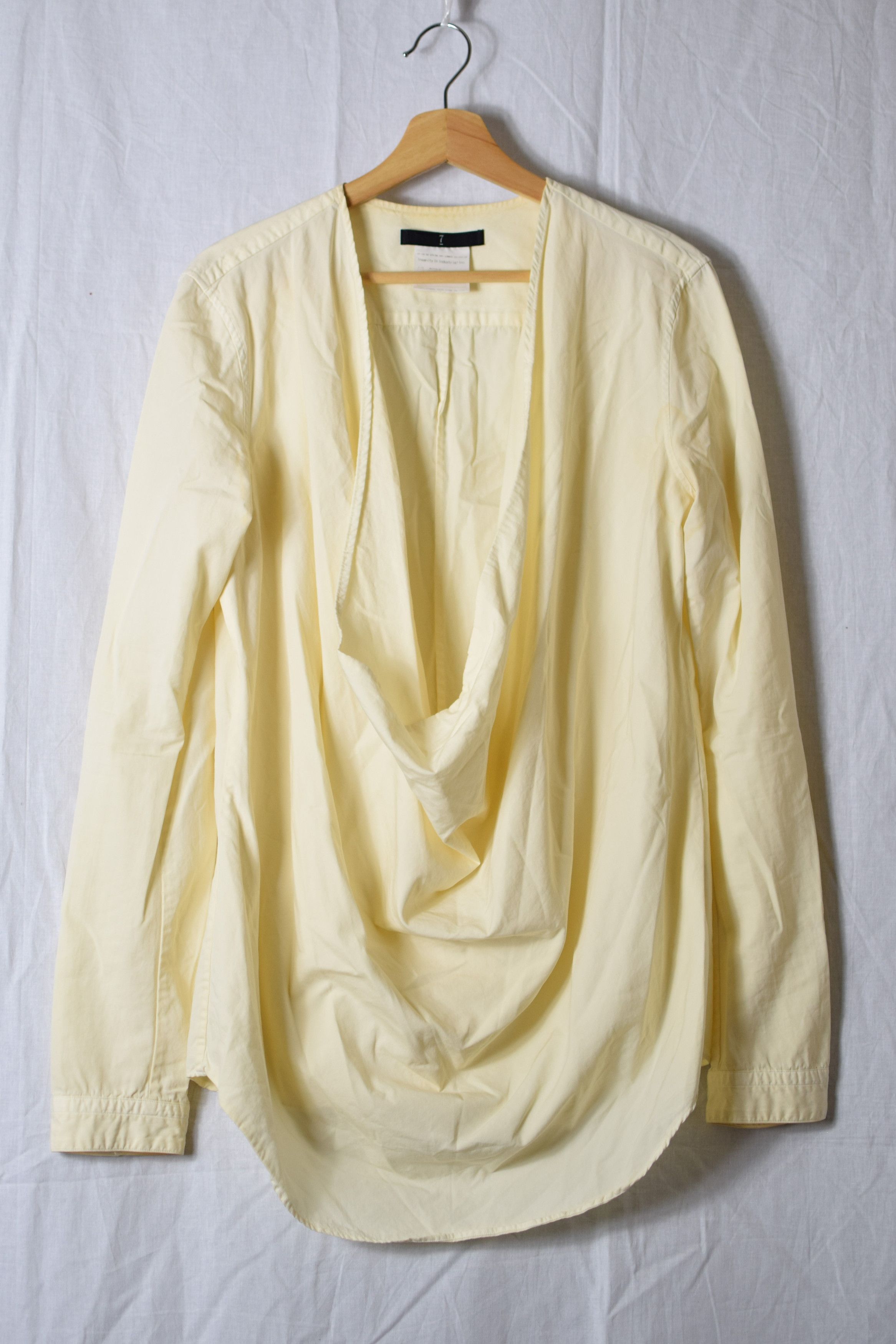 Julius Julius SS08 Cowl-Neck Shirt - 217SHM2 Size US M / EU 48-50 / 2 - 2 Thumbnail
