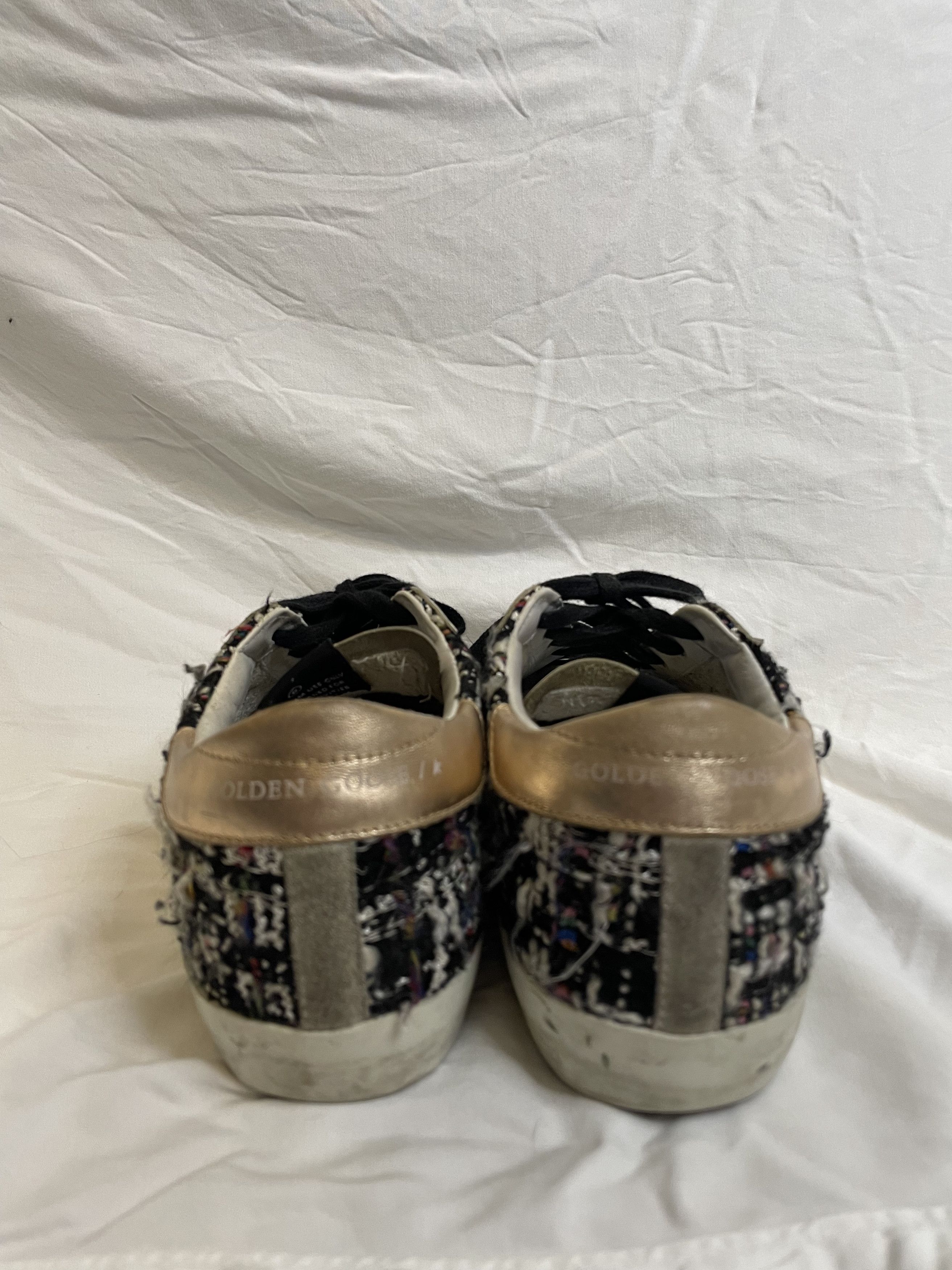 Golden Goose Golden Goose Superstar Multi Boucle Low-Top Sneakers Size US 8 / IT 38 - 4 Thumbnail