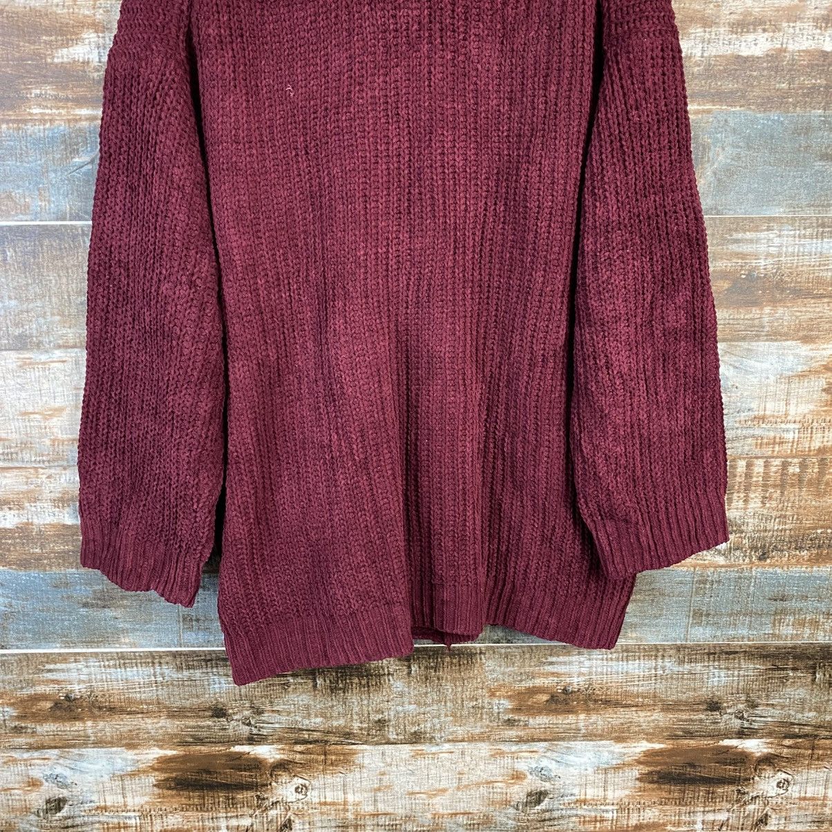 Global Work DL Global Work Red Cardigan Knitwear #C905 Size US M / EU 48-50 / 2 - 14 Thumbnail