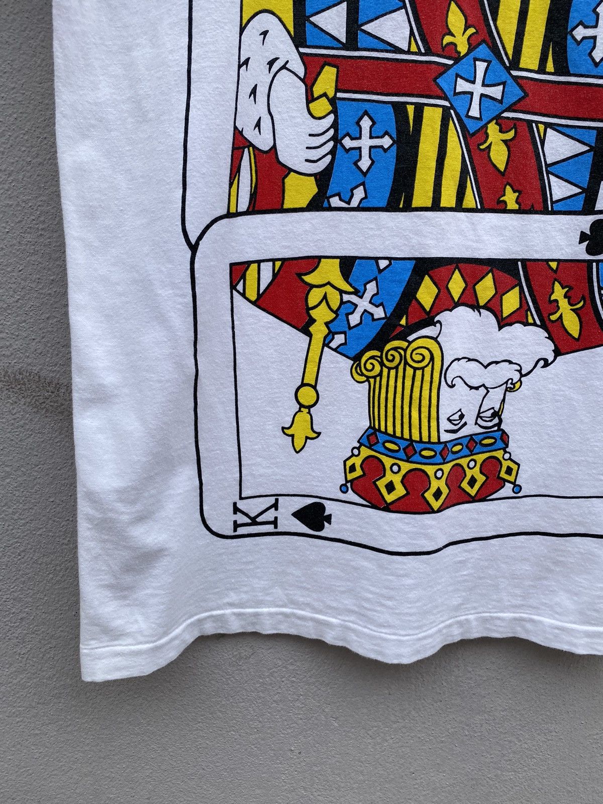 Japanese Brand × Vintage Vintage 80’s “KING OF SPADE ♠️” Poker Cards Japanese Graphic Size US M / EU 48-50 / 2 - 4 Thumbnail
