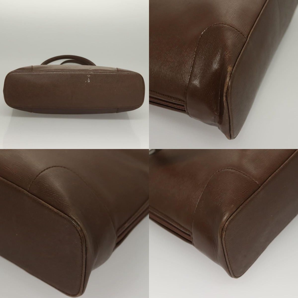 Gucci GUCCI Tote Bag Leather Brown Size ONE SIZE - 10 Thumbnail
