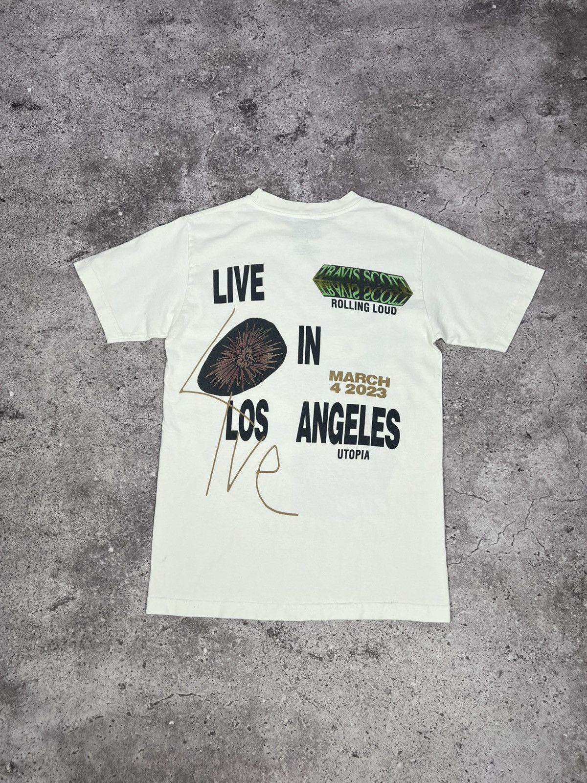 Travis Scott Travis Scott Utopia T-shirt Rolling Loud California Tee Size US S / EU 44-46 / 1 - 9 Thumbnail