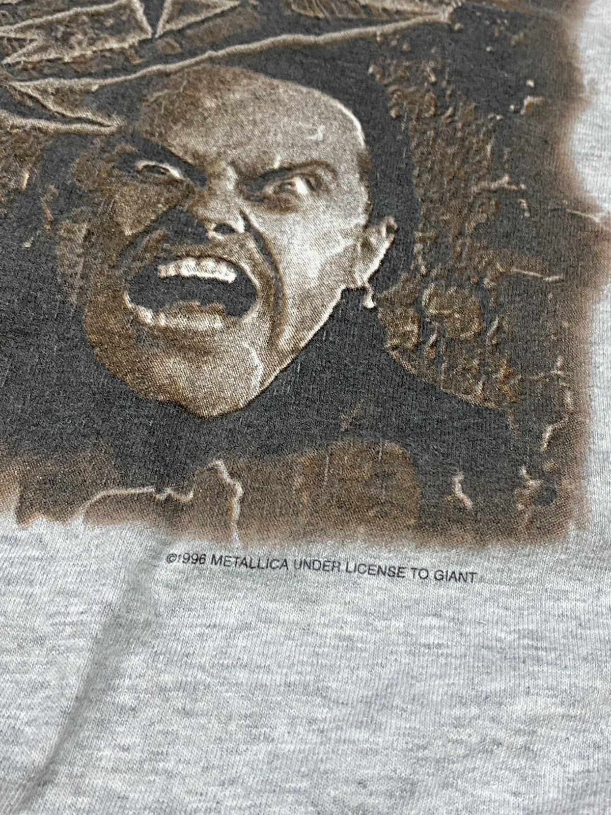 Band Tees Vintage Metallica 1996 “Poor Touring Me” Europe tour tee Size US XL / EU 56 / 4 - 5 Thumbnail