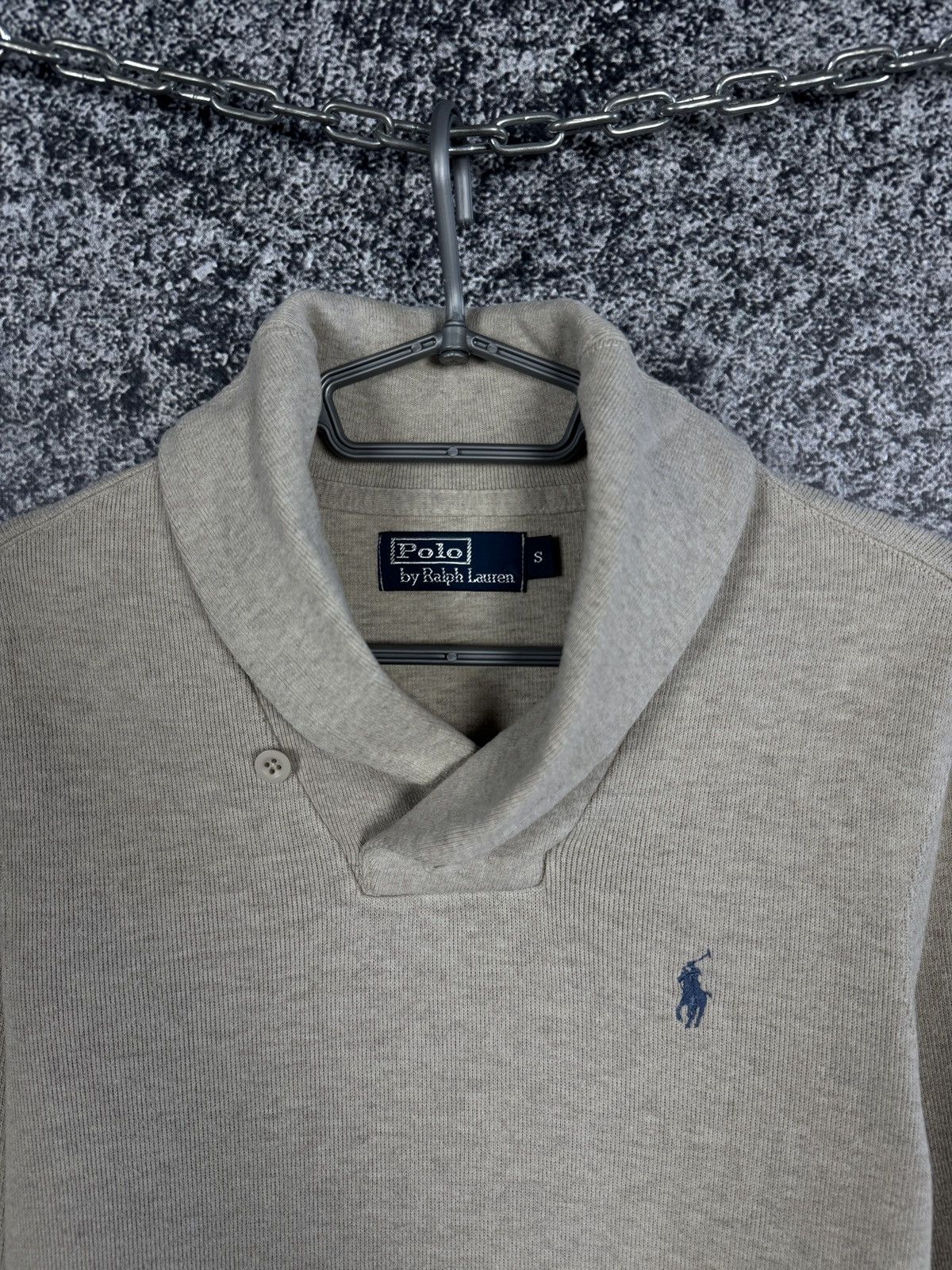 Polo Ralph Lauren Polo Ralph Lauren Shawl Collar Sweater Pullover Vintage Sz S Size US S / EU 44-46 / 1 - 6 Thumbnail