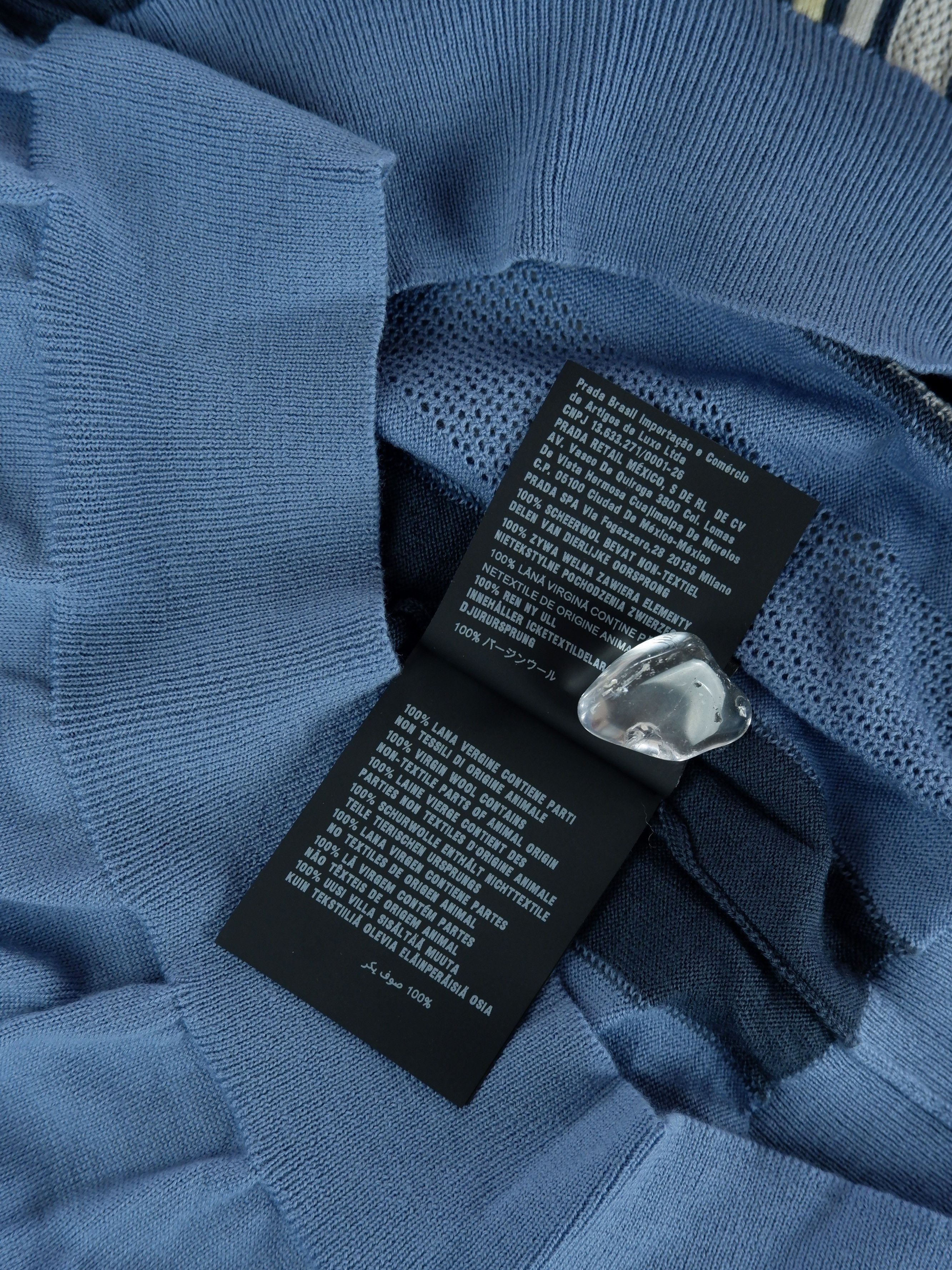 Prada Last drop! Prada super soft virgin wool knitted polo Size US L / EU 52-54 / 3 - 10 Thumbnail