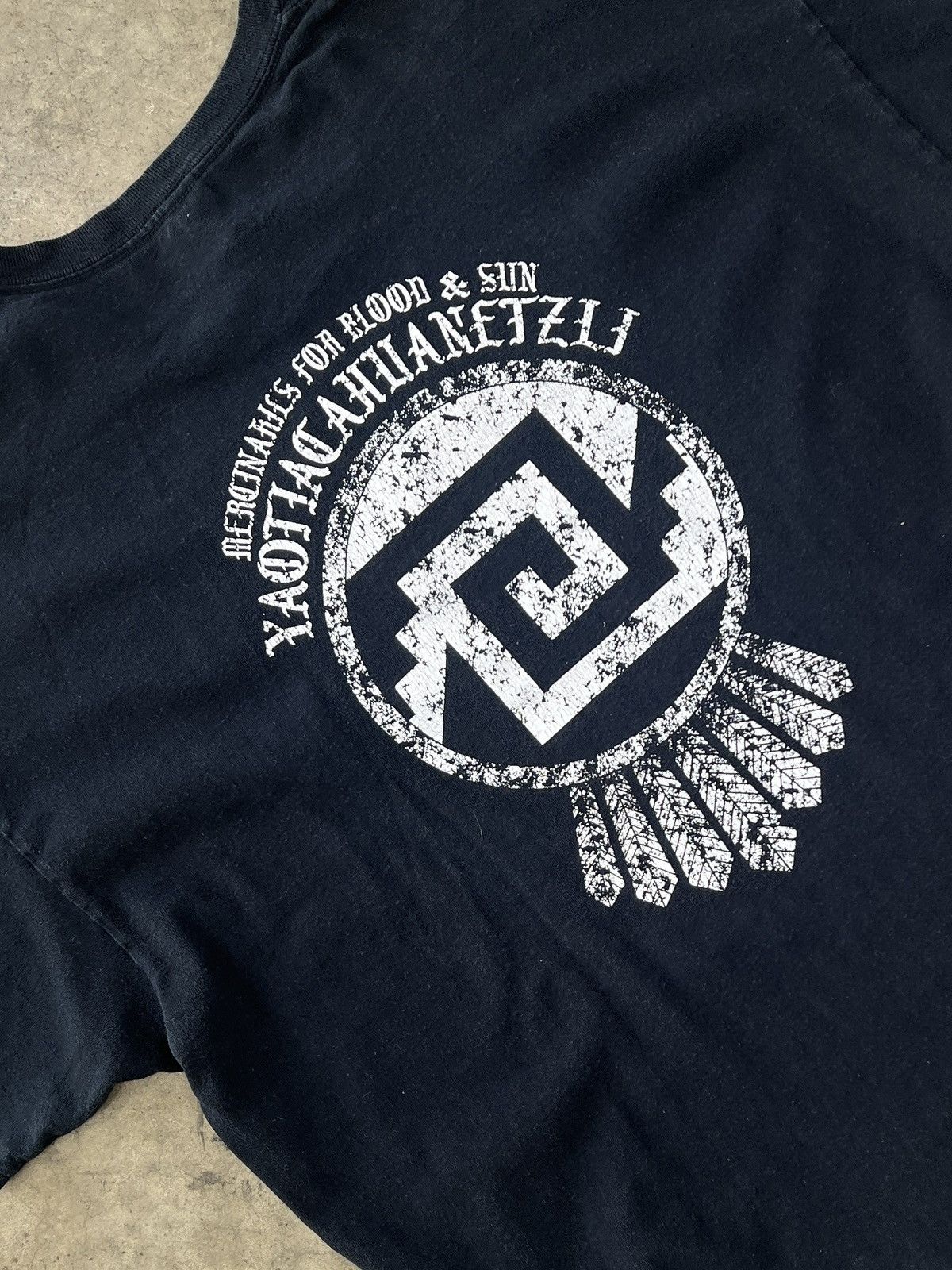 Vintage Vintage Mexican Aztec Treasures Chimalli Tee XL Size US XL / EU 56 / 4 - 4 Thumbnail