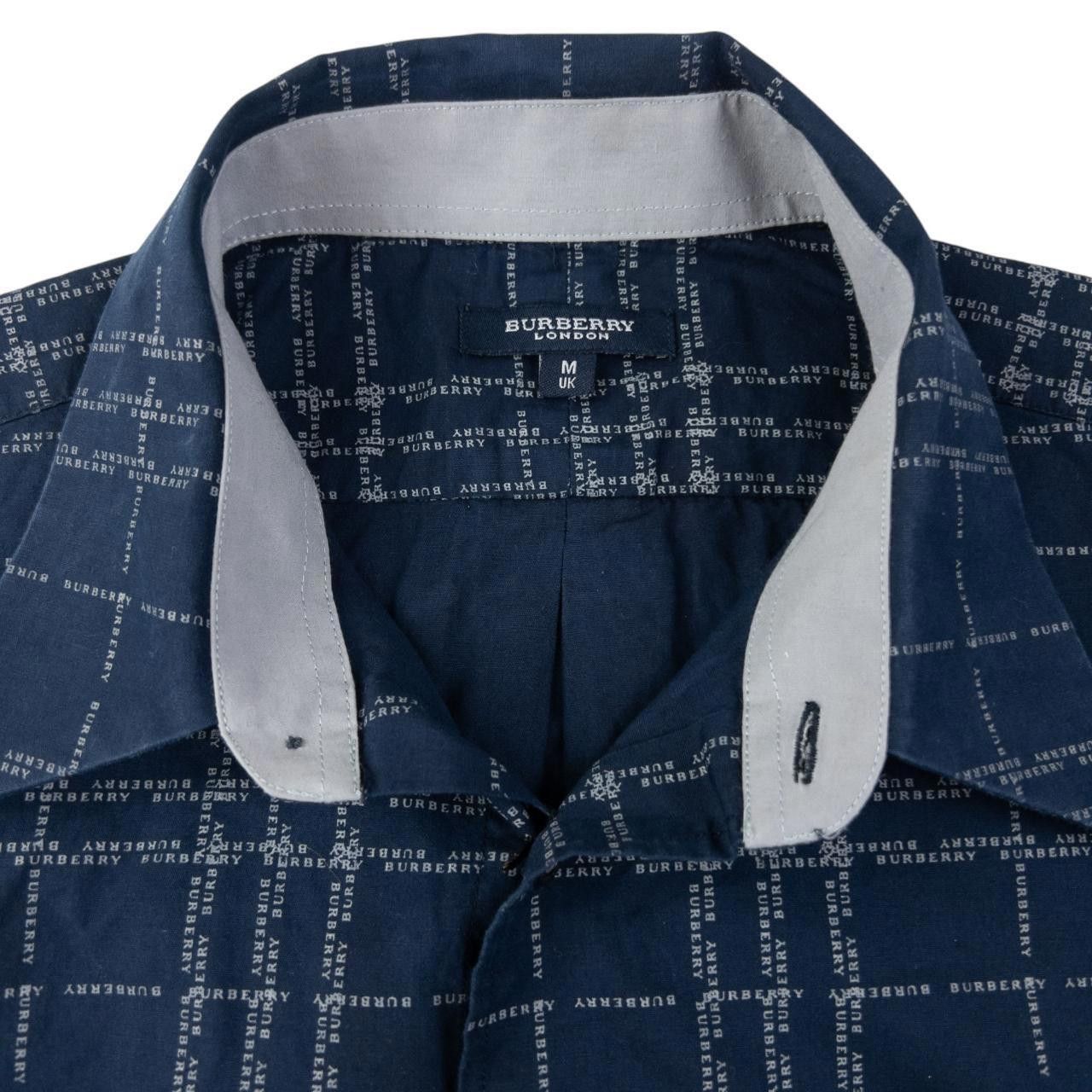 Burberry Vintage Burberry Text Check Long Sleeve Shirt Size M Size US M / EU 48-50 / 2 - 4 Thumbnail