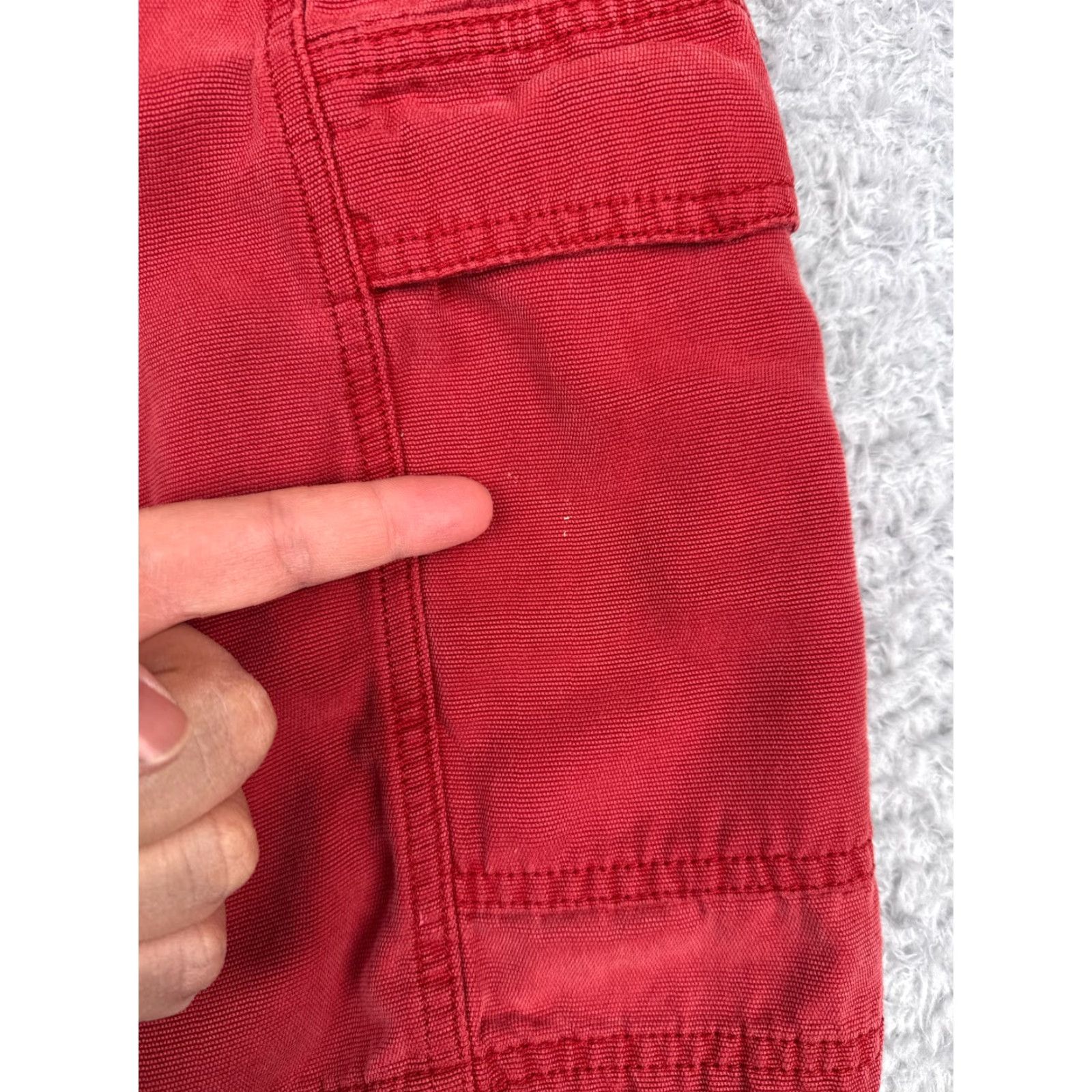 Tommy Bahama Tommy Bahama Shorts Men Red Cargo Cotton Tencel Blend Flat Front RELAX 36 34x8 Size US 36 / EU 52 - 7 Thumbnail