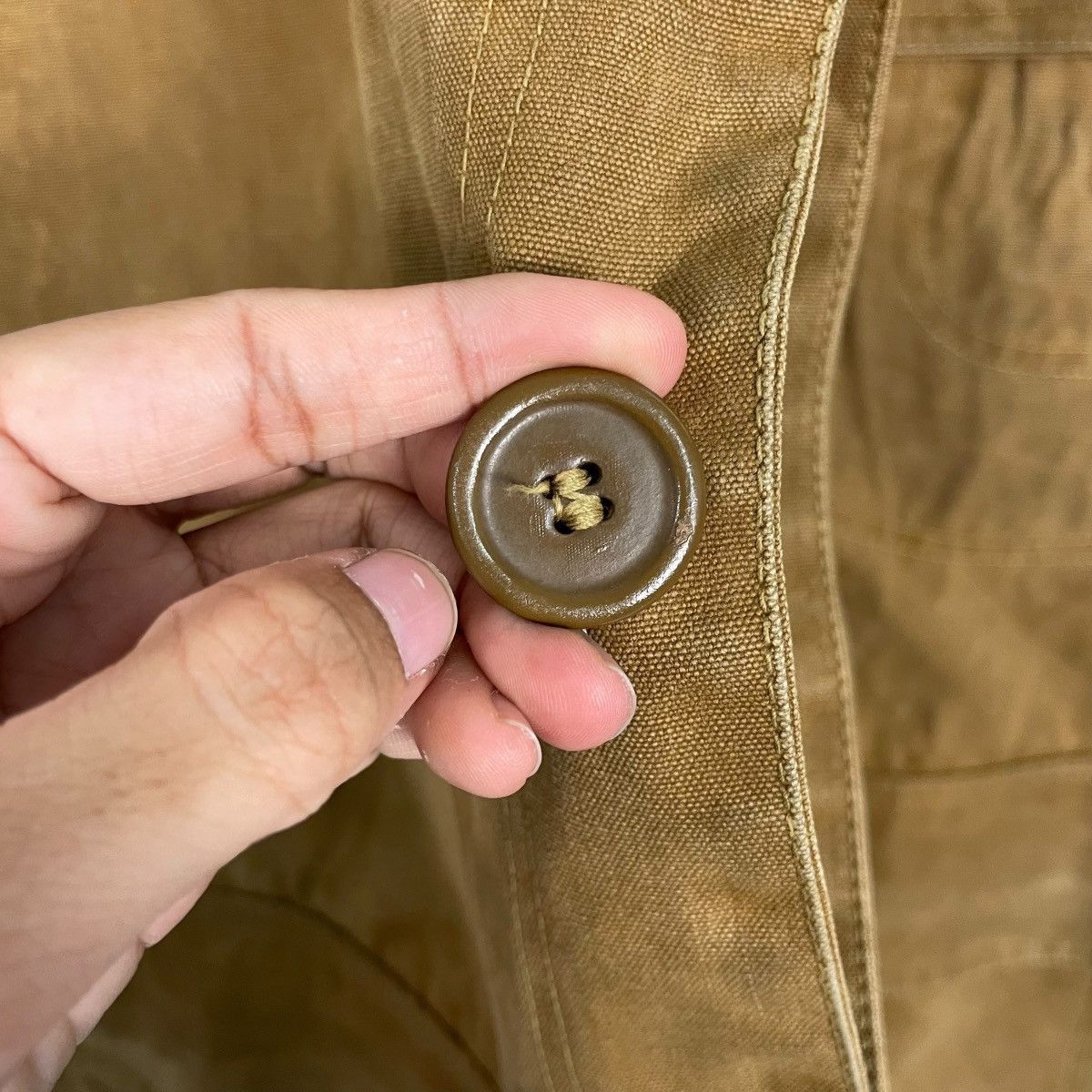 Vintage Vintage 30s Hettrick American Field Gun Coat Hunting Jacket Size US L / EU 52-54 / 3 - 14 Thumbnail