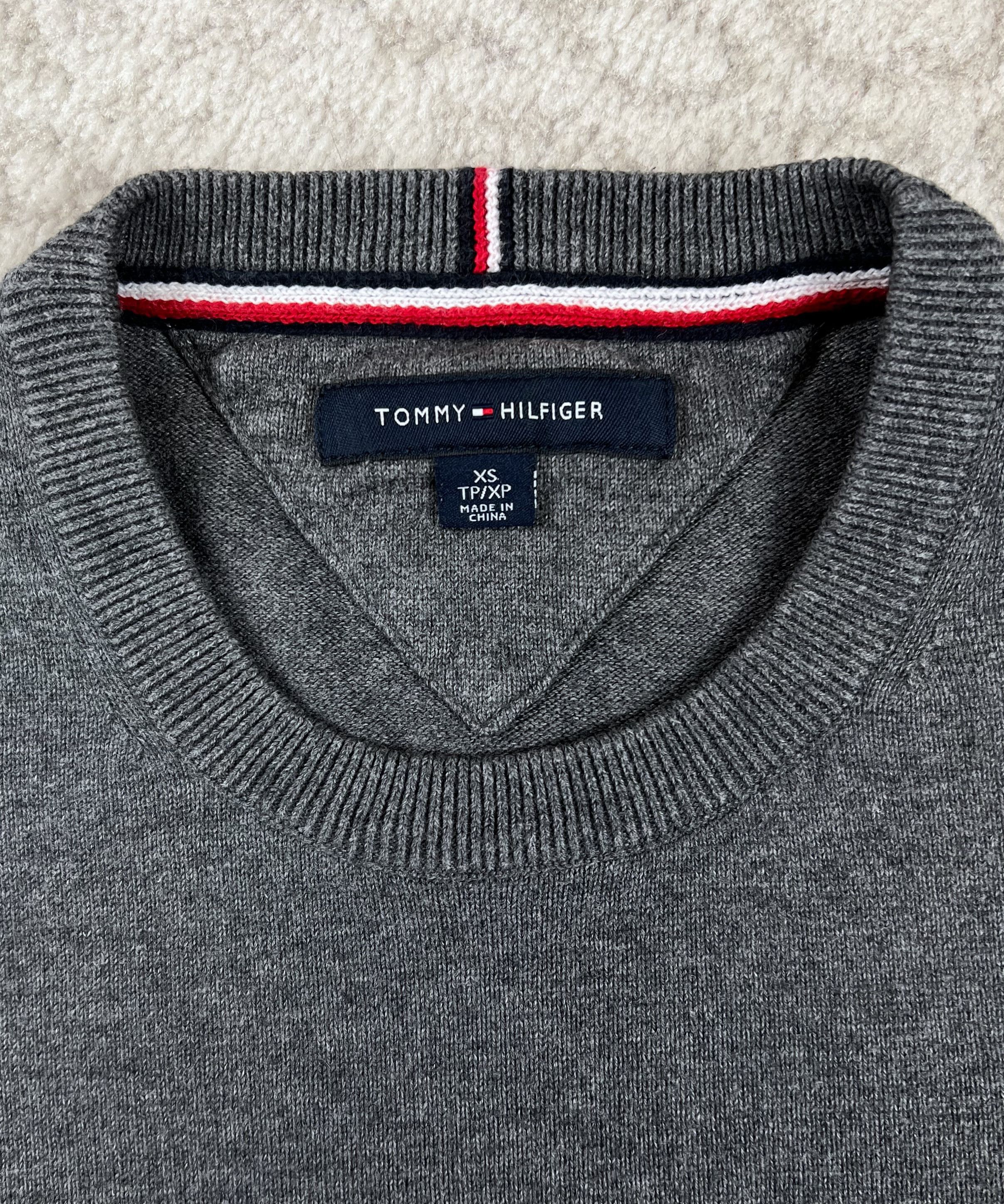 Tommy Hilfiger Tommy Hilfiger XS Classic Crewneck Sweater Jumper Dark Gray Size US XS / EU 42 / 0 - 11 Thumbnail